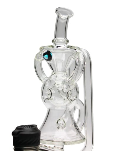 Preview pic of 7″ Exosphere Recycler Puffco Top w/ Opal