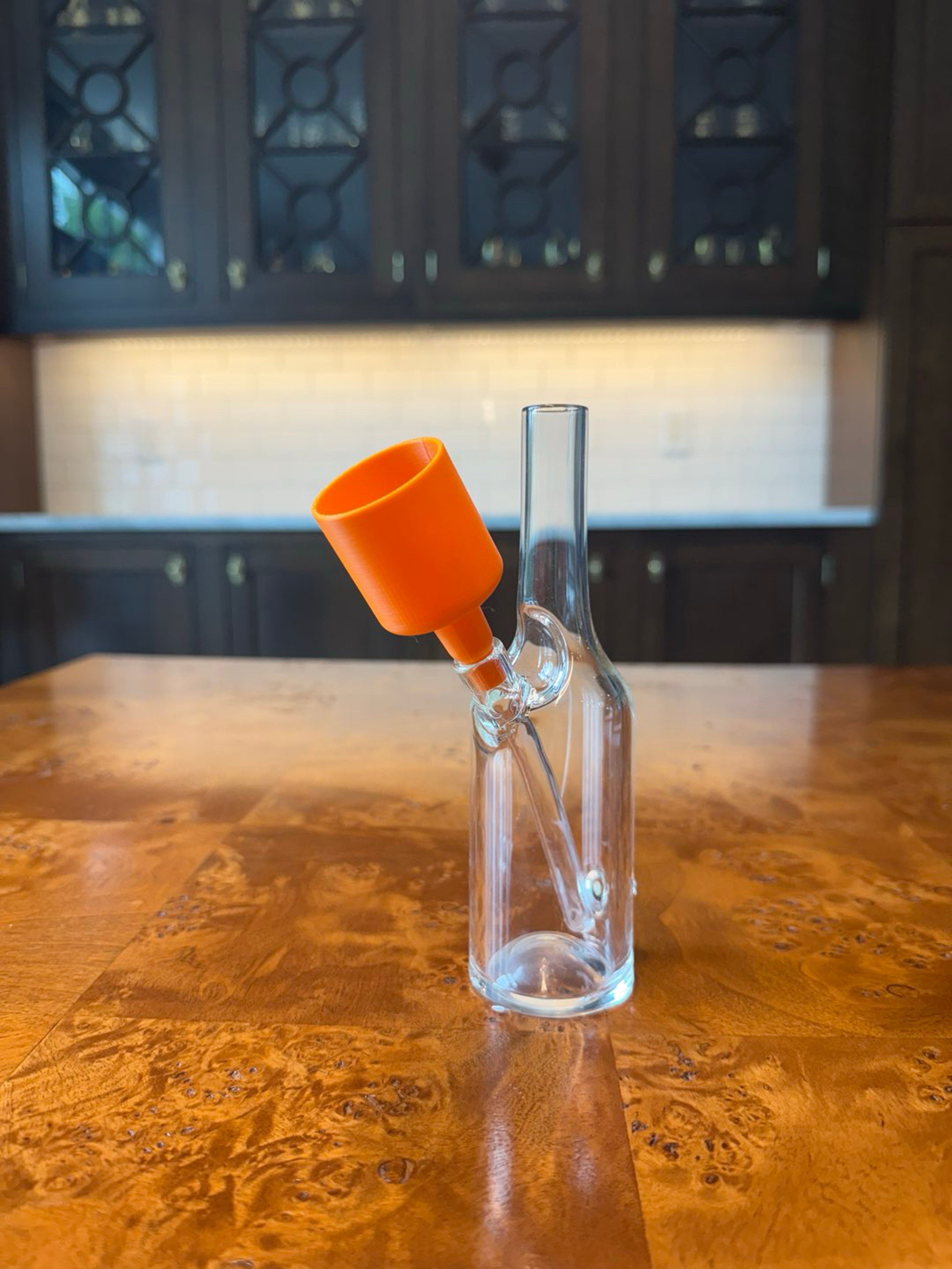 Preview pic of 10mm to 14mm Multi-Size Funnel | No-Spill Water Filling Solution - Pumpkin Orange