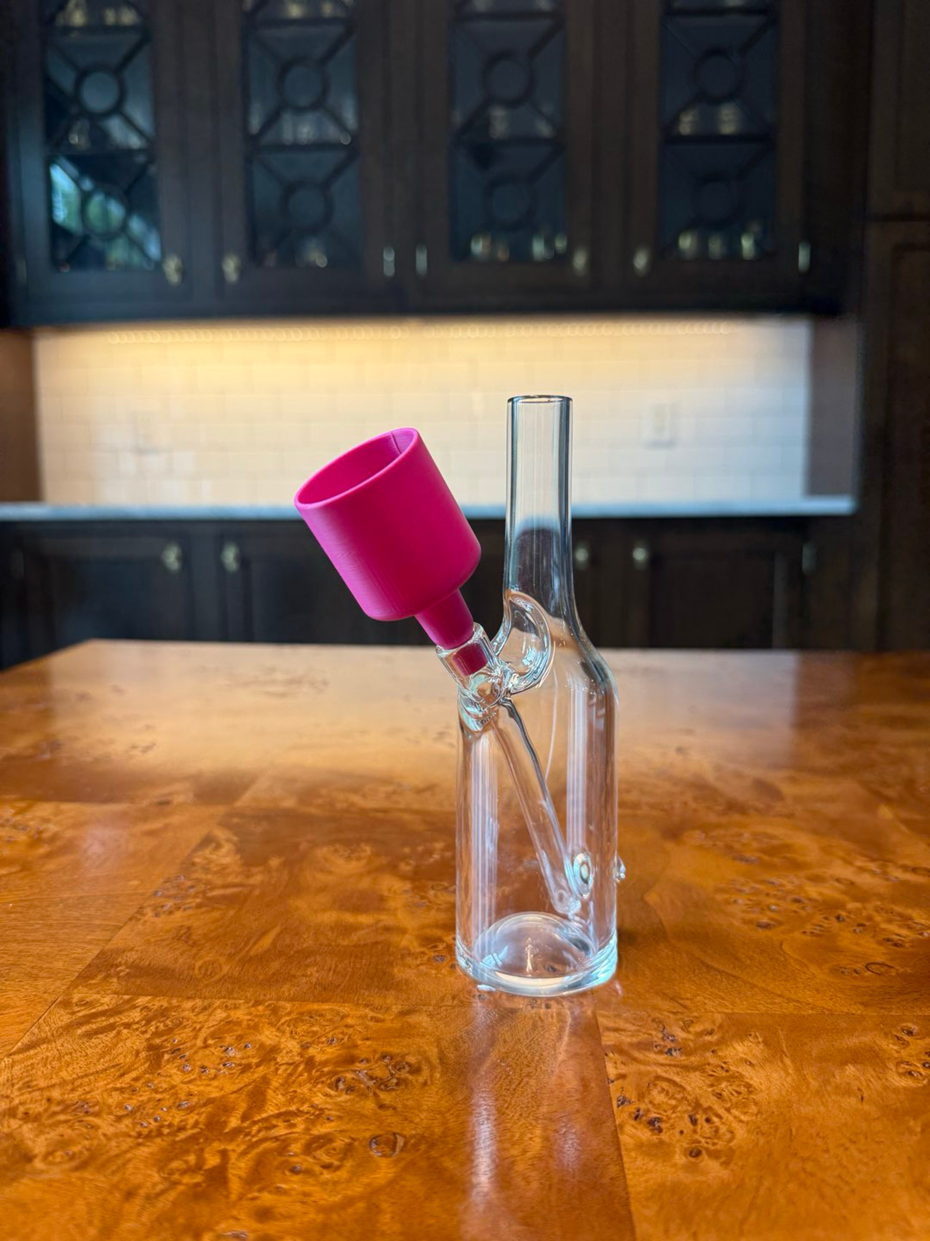 Preview pic of 10mm to 14mm Multi-Size Funnel | No-Spill Water Filling Solution - Hot Pink