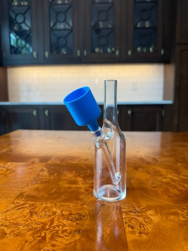 Preview pic of 10mm to 14mm Multi-Size Funnel | No-Spill Water Filling Solution - Cyan