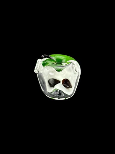 Preview pic of Brand New Green Apple Window With Seeds Pendant