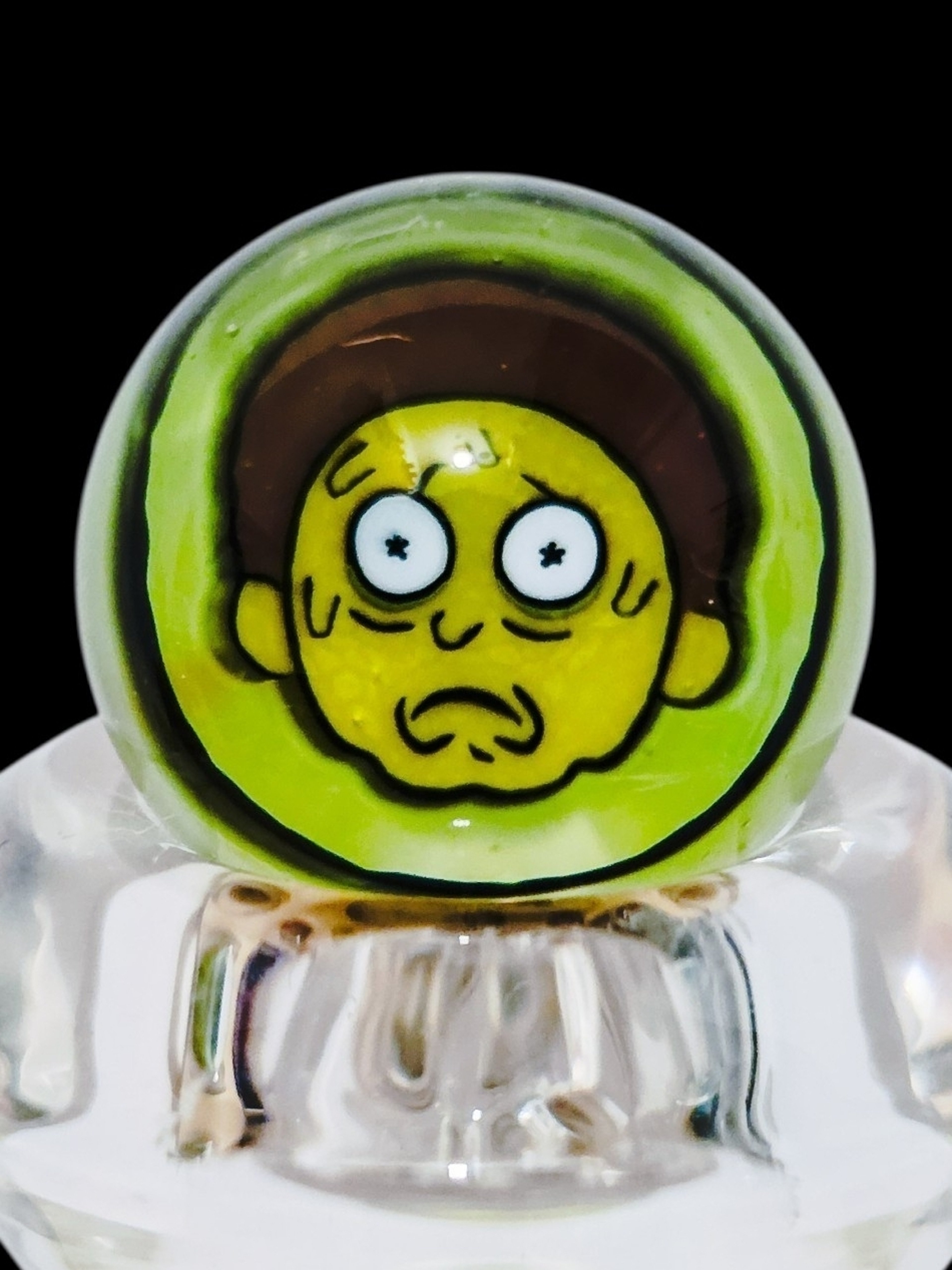 Keys Glass Toxic Morty UV Slurper Marble image 0