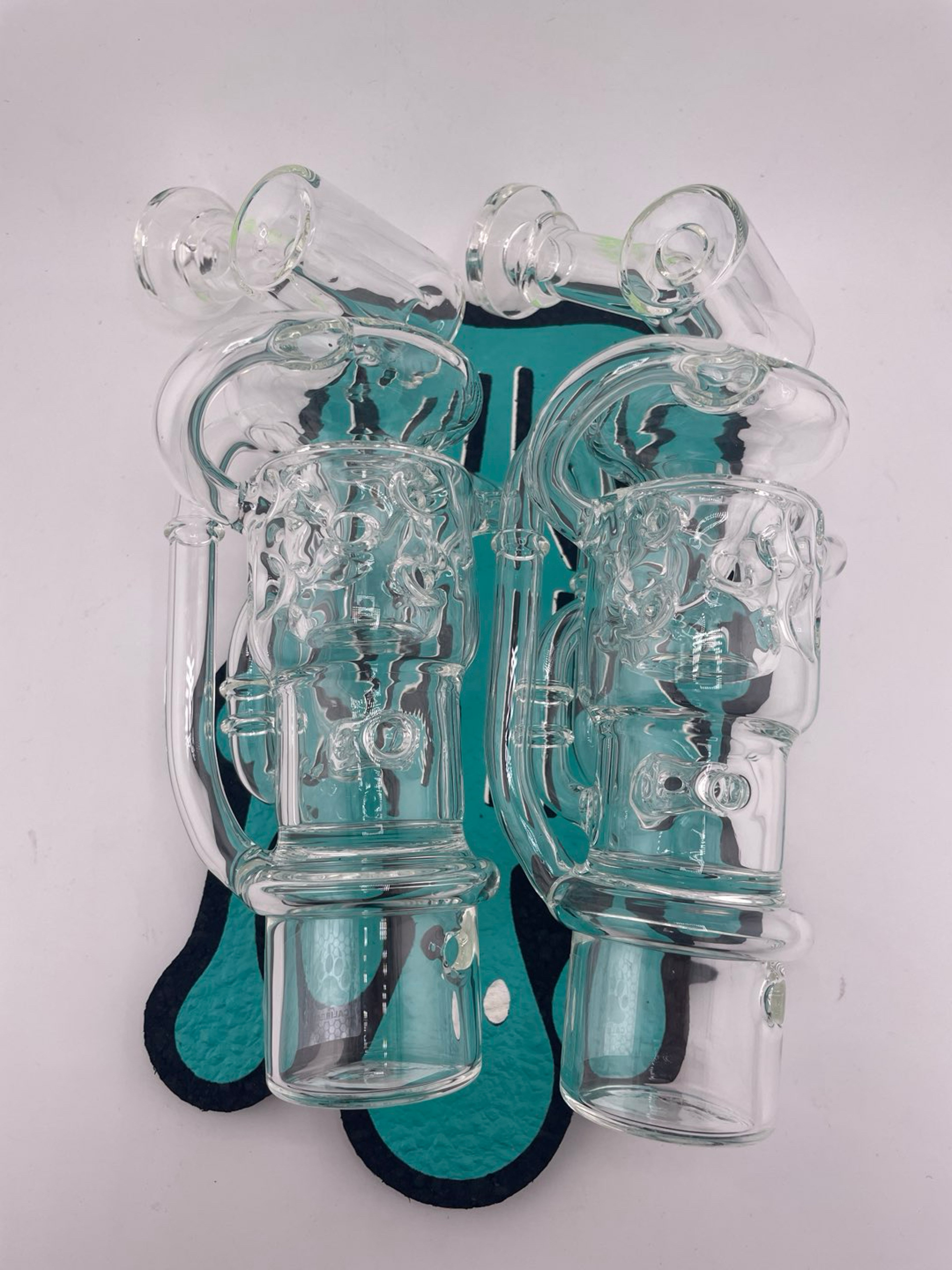 CaliBear Glass Dr Dabber Switch 2 Glass - Straight Fab Recycler image 0