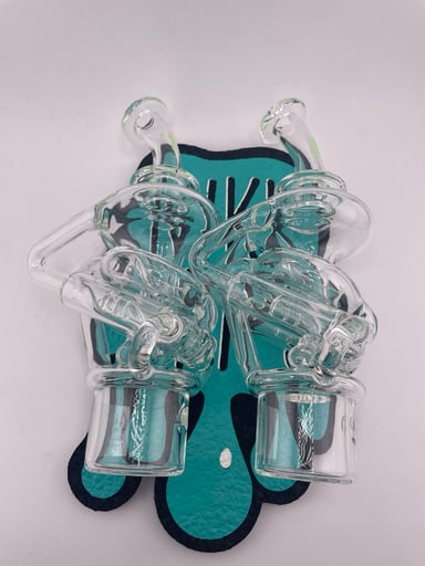 Preview pic of CaliBear Glass Dr Dabber Switch 2 Glass - Double Jet Vortex