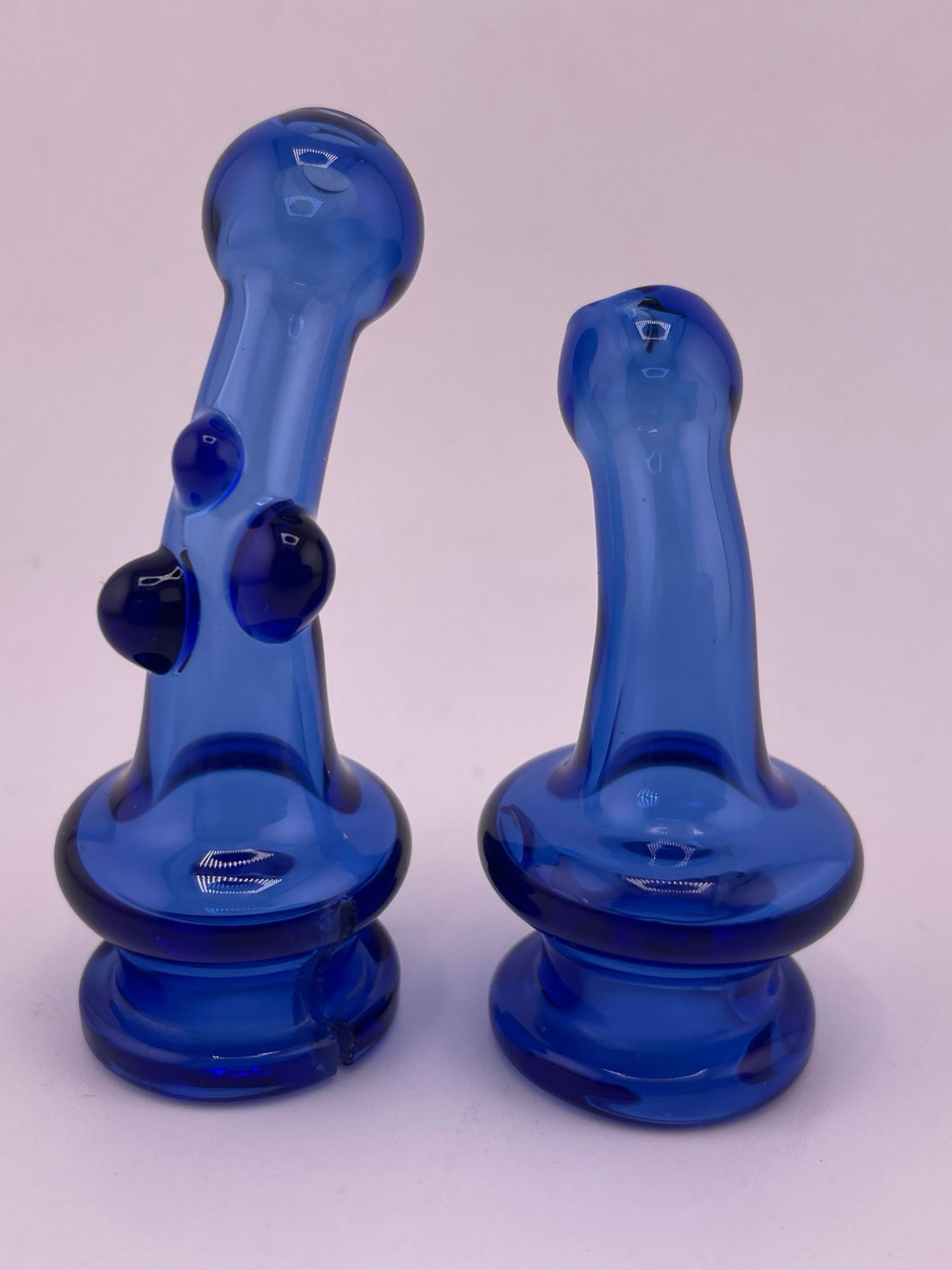 Preview pic of Brando Glass Puffco Proxy Core Mouth Piece - Cobalt