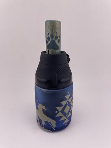 Preview pic of Brando Glass Puffco Proxy Core Cup & Mouth Piece  - Sandblasted “One with Nature”