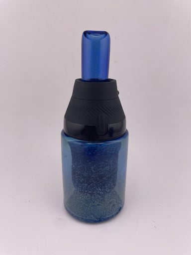 Preview pic of Brando Glass Puffco Proxy Core Cup & Mouth Piece  - Blue w/ Frit Accents