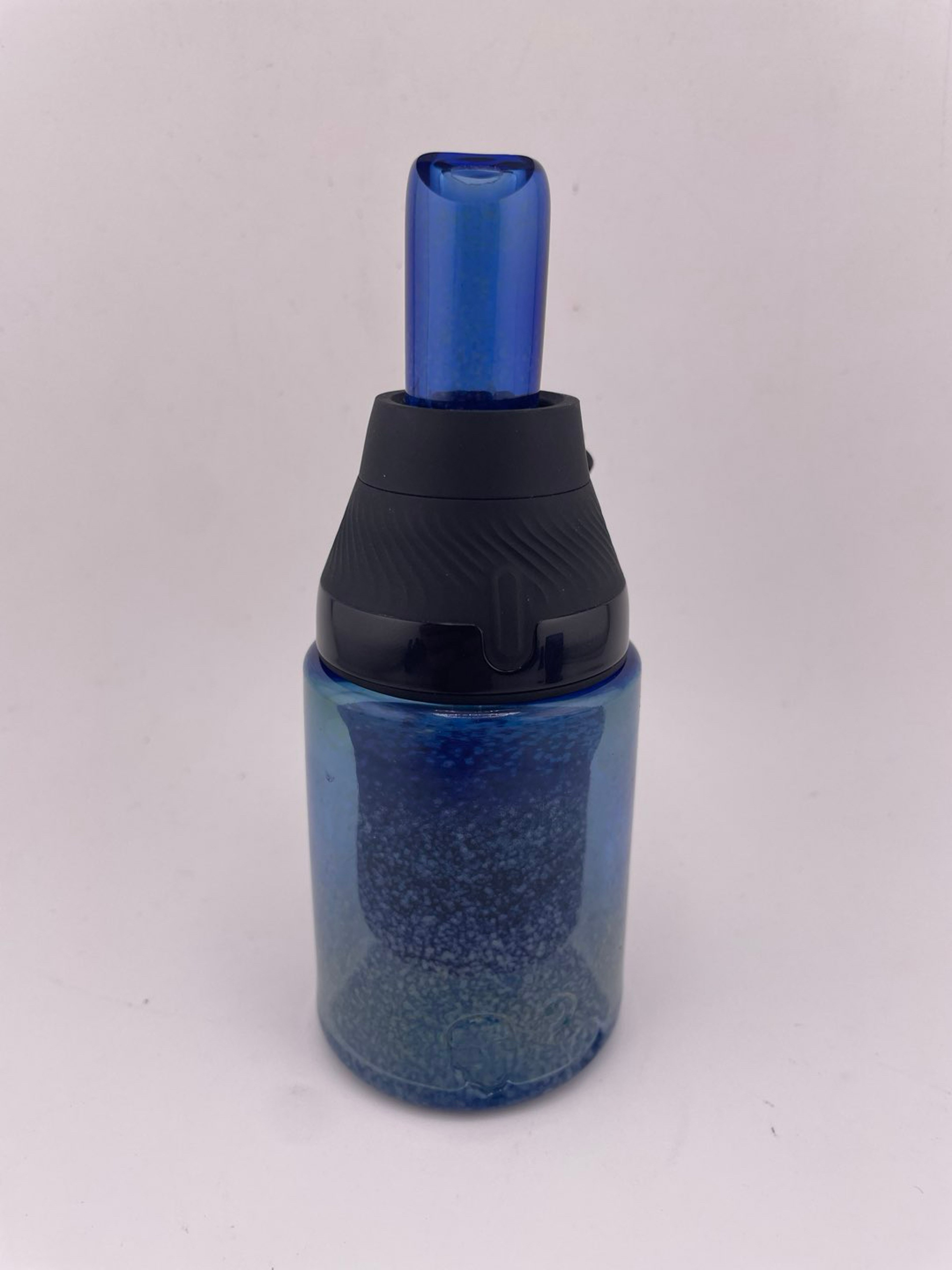 Preview pic of Brando Glass Puffco Proxy Core Cup & Mouth Piece  - Blue w/ Frit Accents