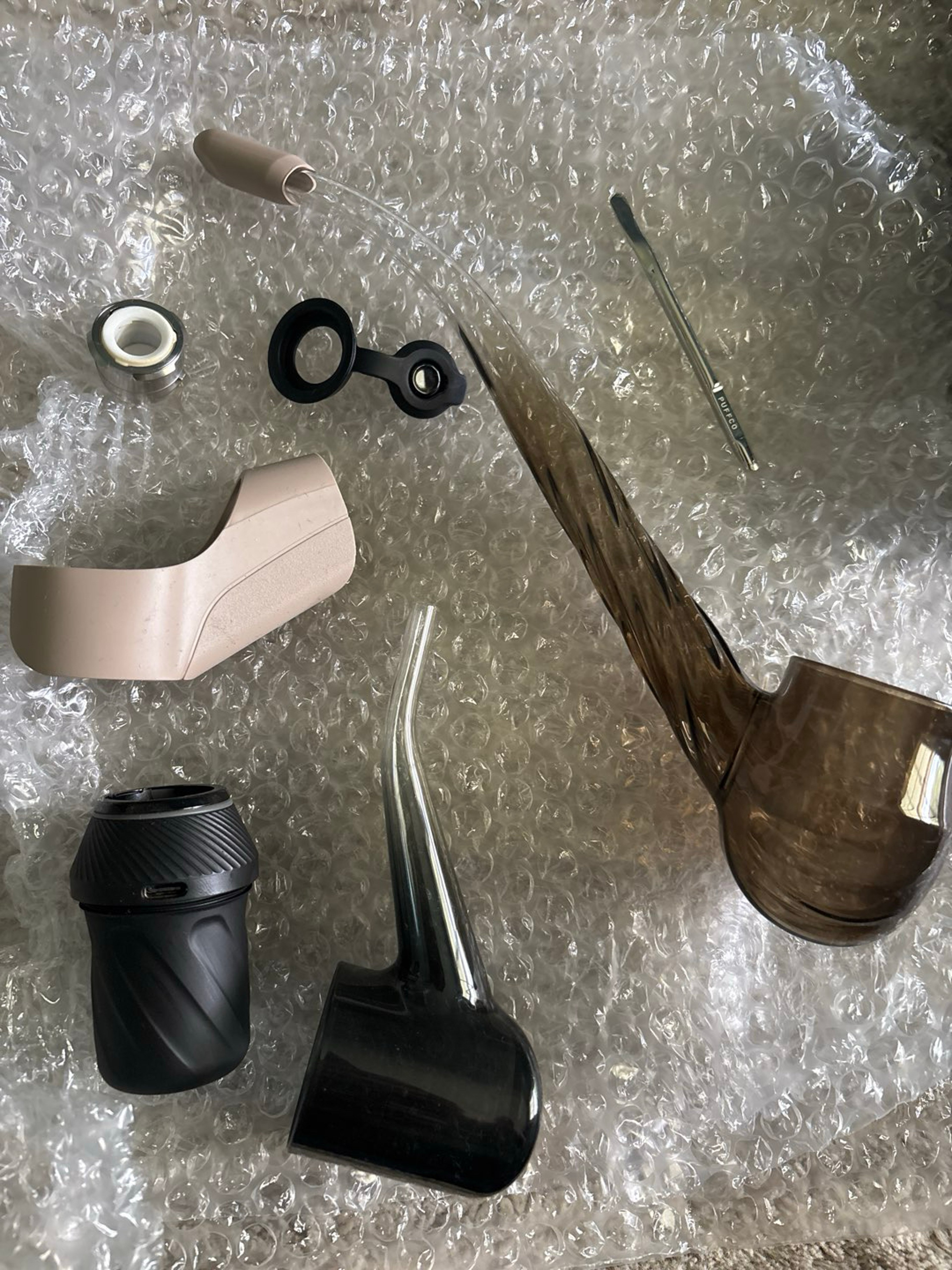 Preview pic of Puffco Proxy w/ Wizard Pipe glass and travel kit