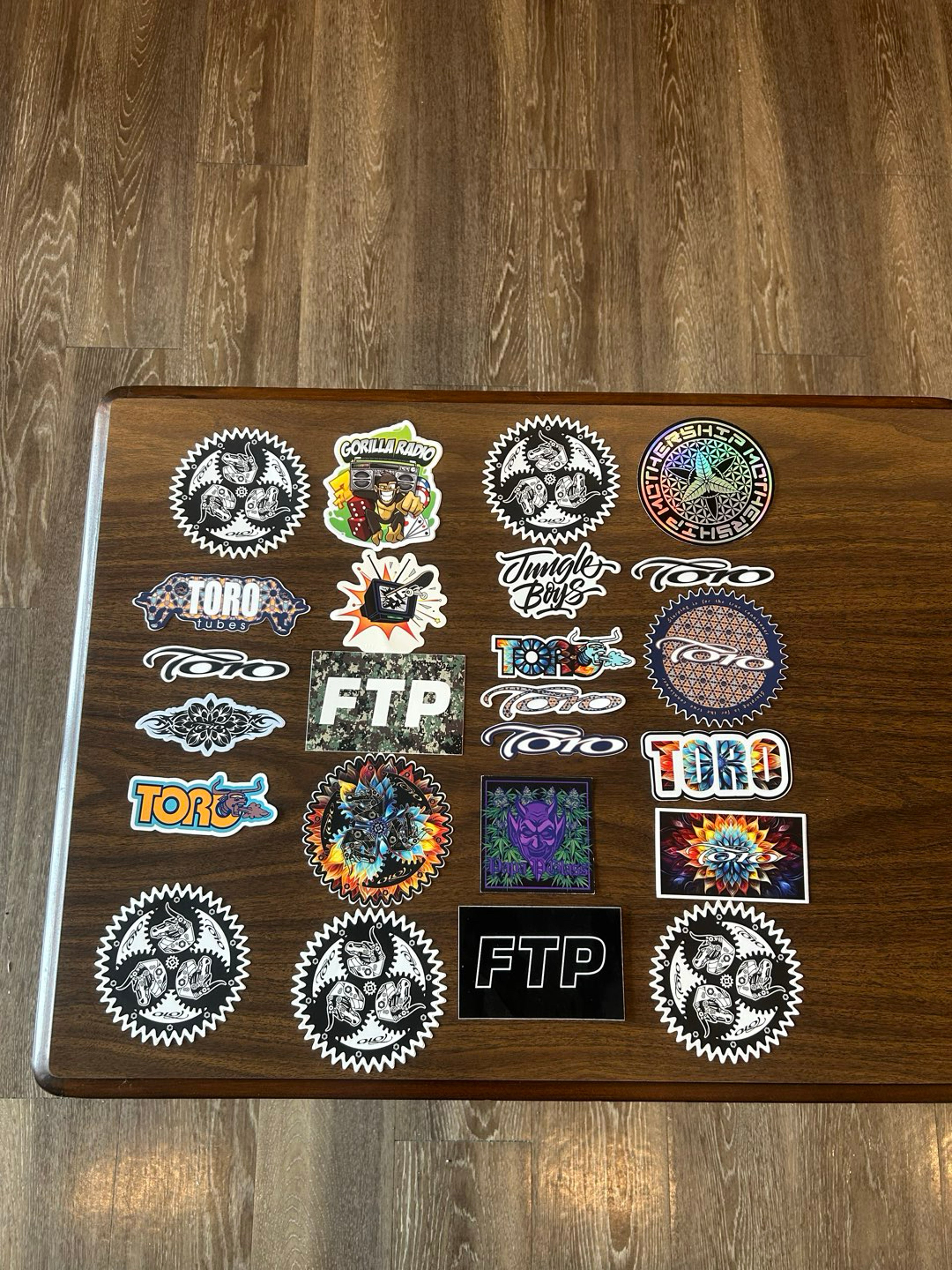 Preview pic of Sticker Lot Mostly Toro