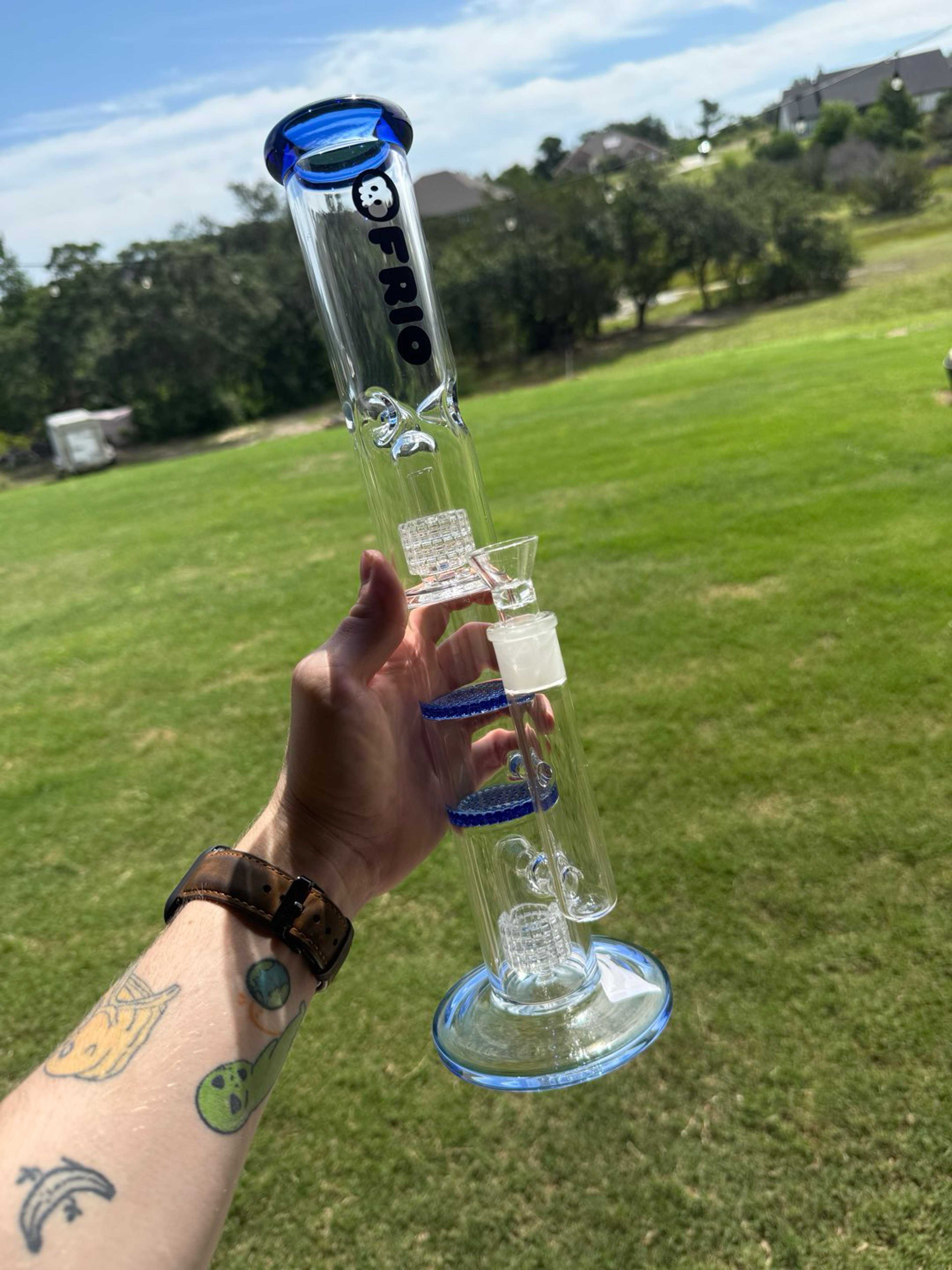 Preview pic of Blue Strio Straight Tube