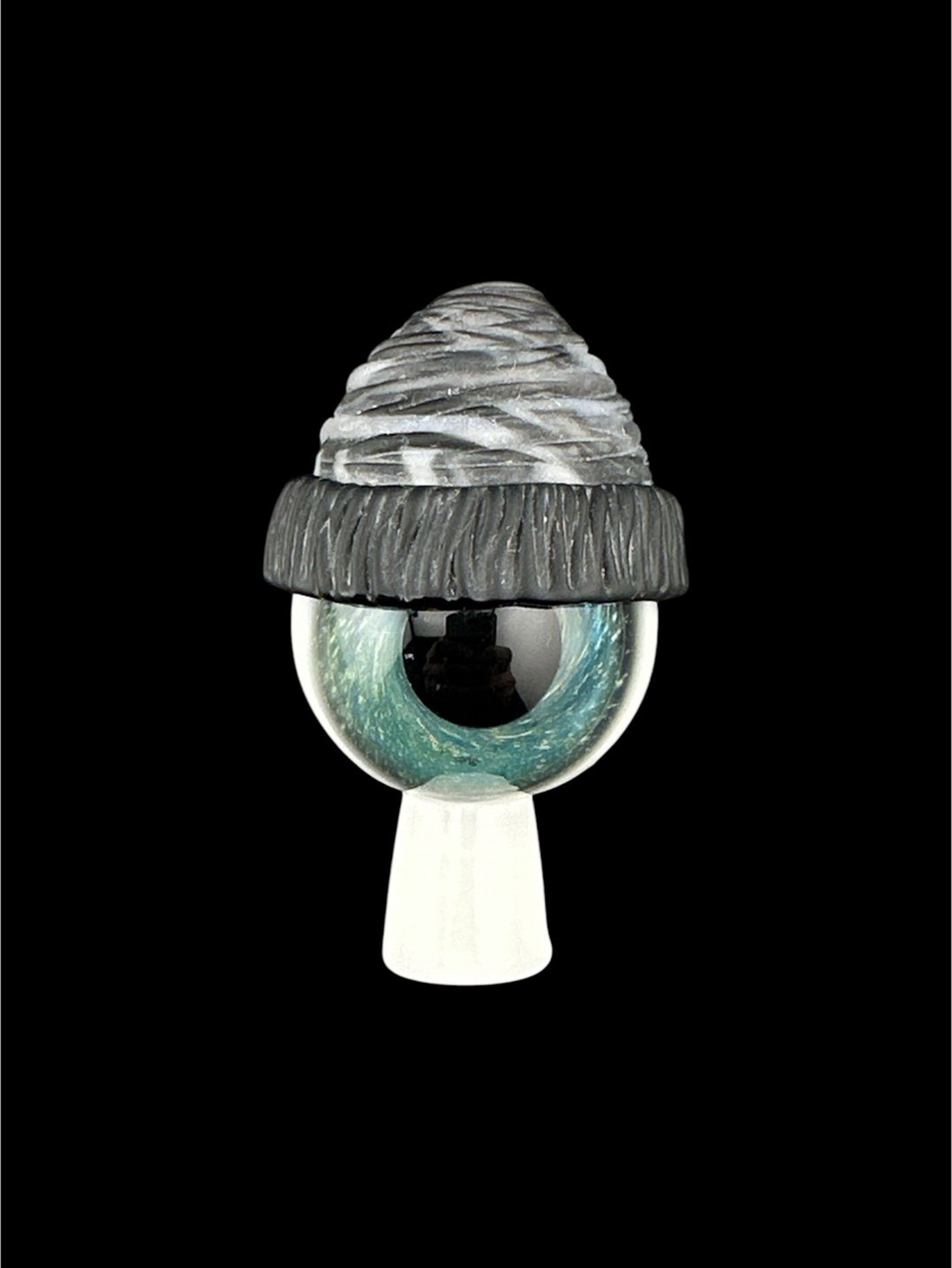 Preview pic of Brand New Junkie Eyeball With Black Beanie Bubble Cap