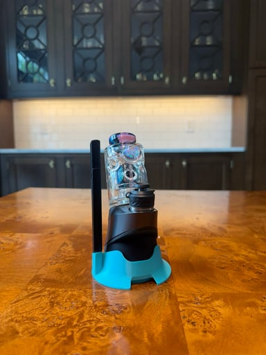 Preview pic of Puffco Peak Pro Base Stabilizer + Hot Knife Holder - Turquoise
