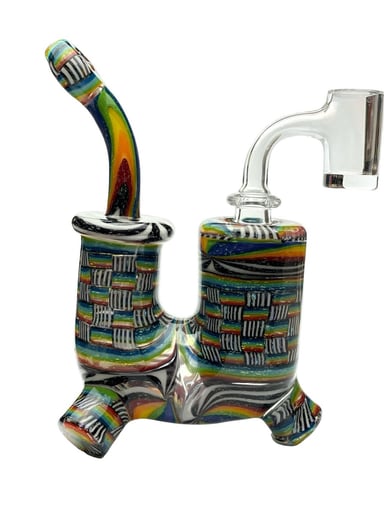 Preview pic of Brand New Wet lock Sherlock By Jeff Green - Rainbow Chip stack With 14mm Fitting