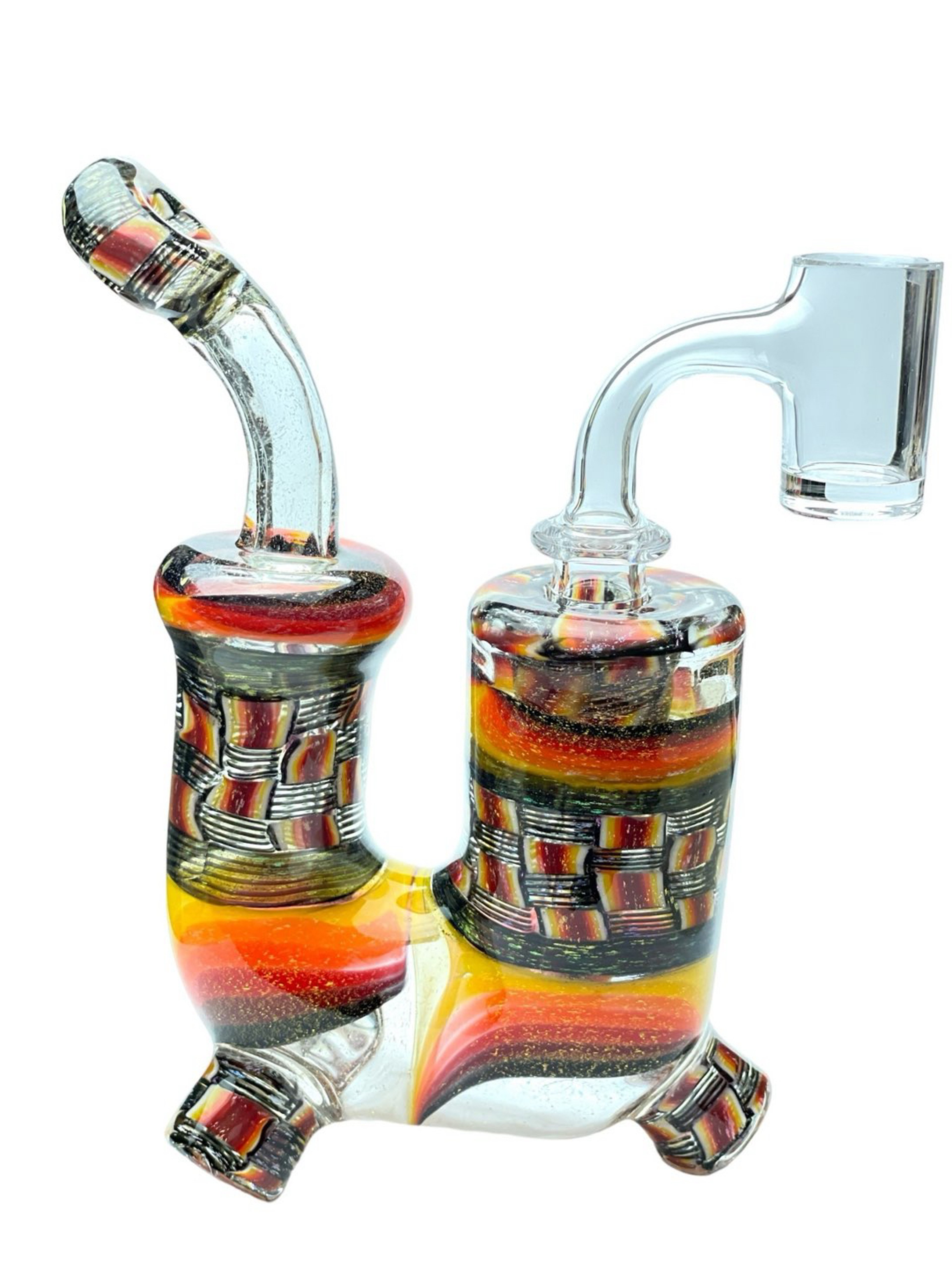 Brand New Wet lock Sherlock By Jeff Green - UV Fire Chip stack With 14mm Fitting image 0