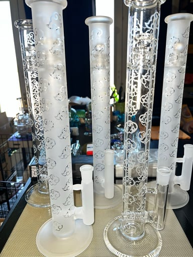 Preview pic of Custom specs Gnob glass tubes for sale