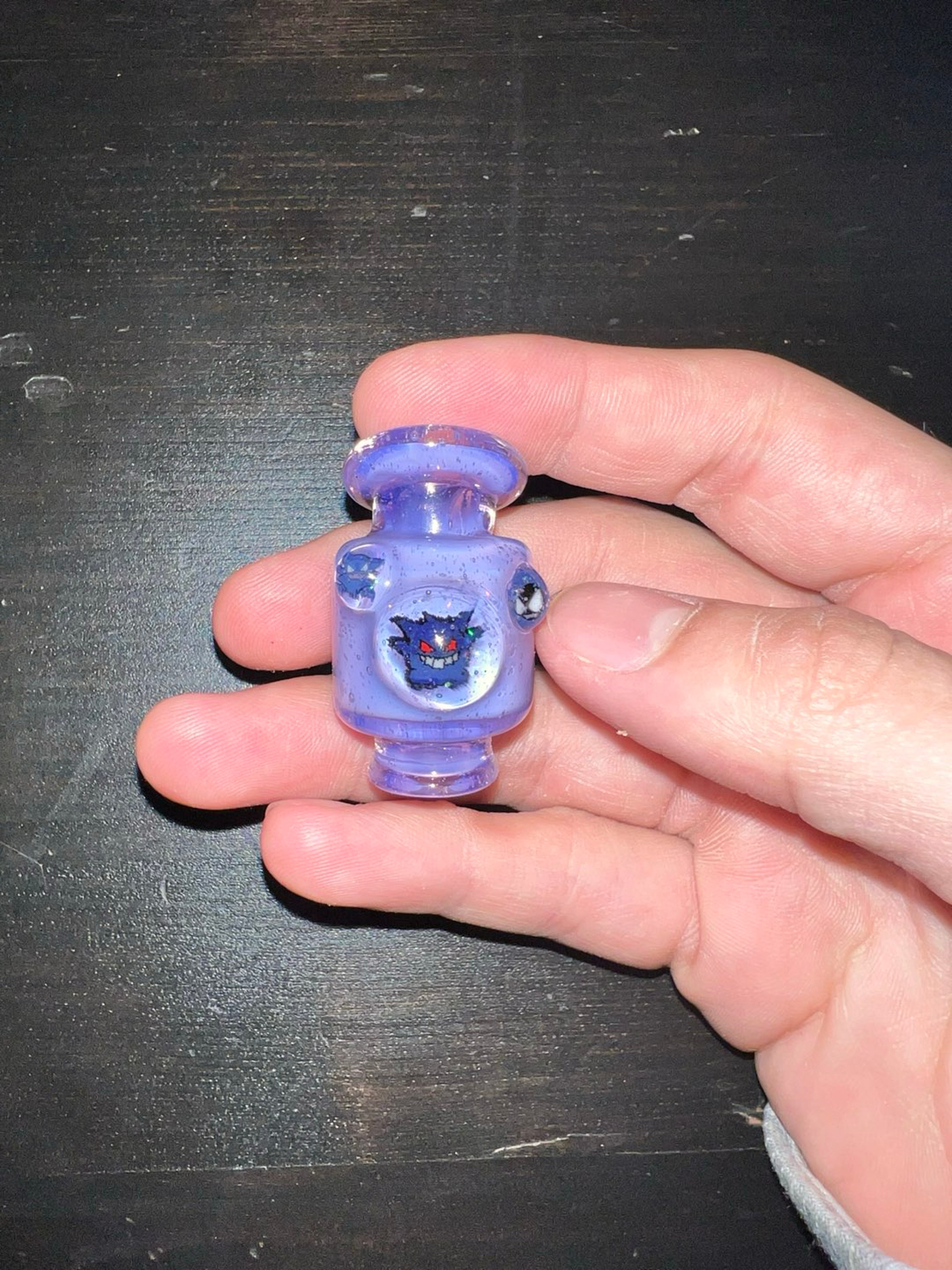 Preview pic of Saiyan glass UV pivot top gengar evolution Millies