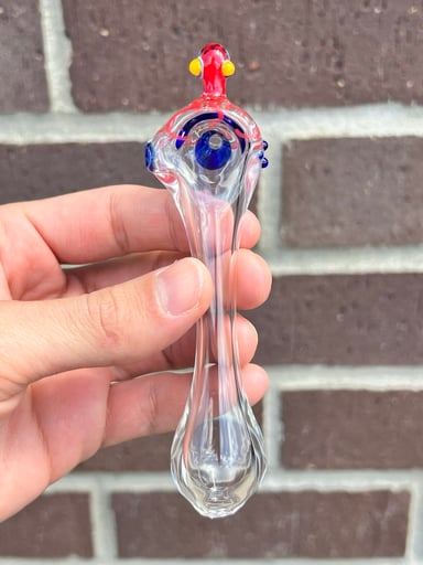 Preview pic of Pipe - Red Octopus Spoon