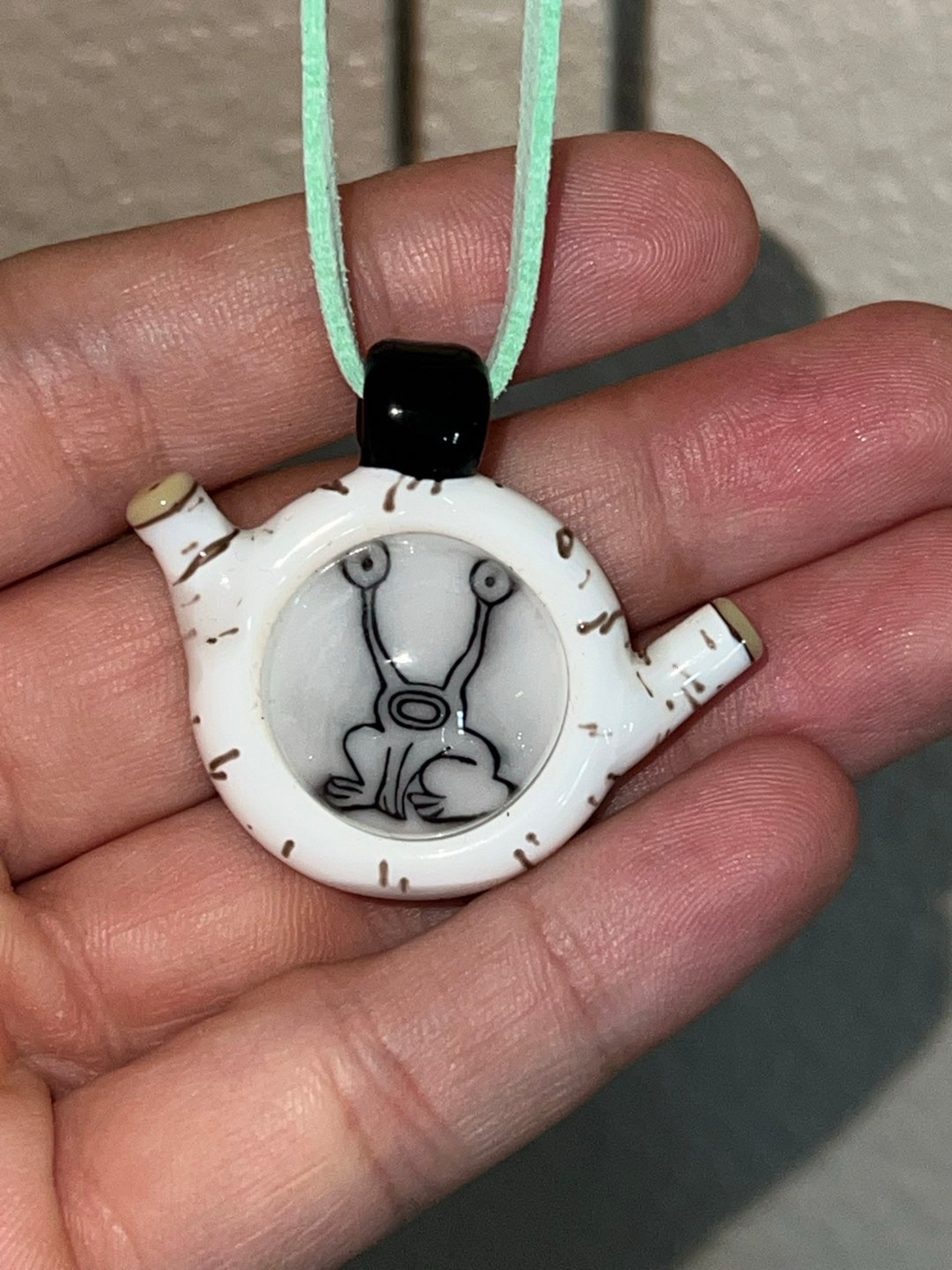 Fosters glass birch pendant image 0