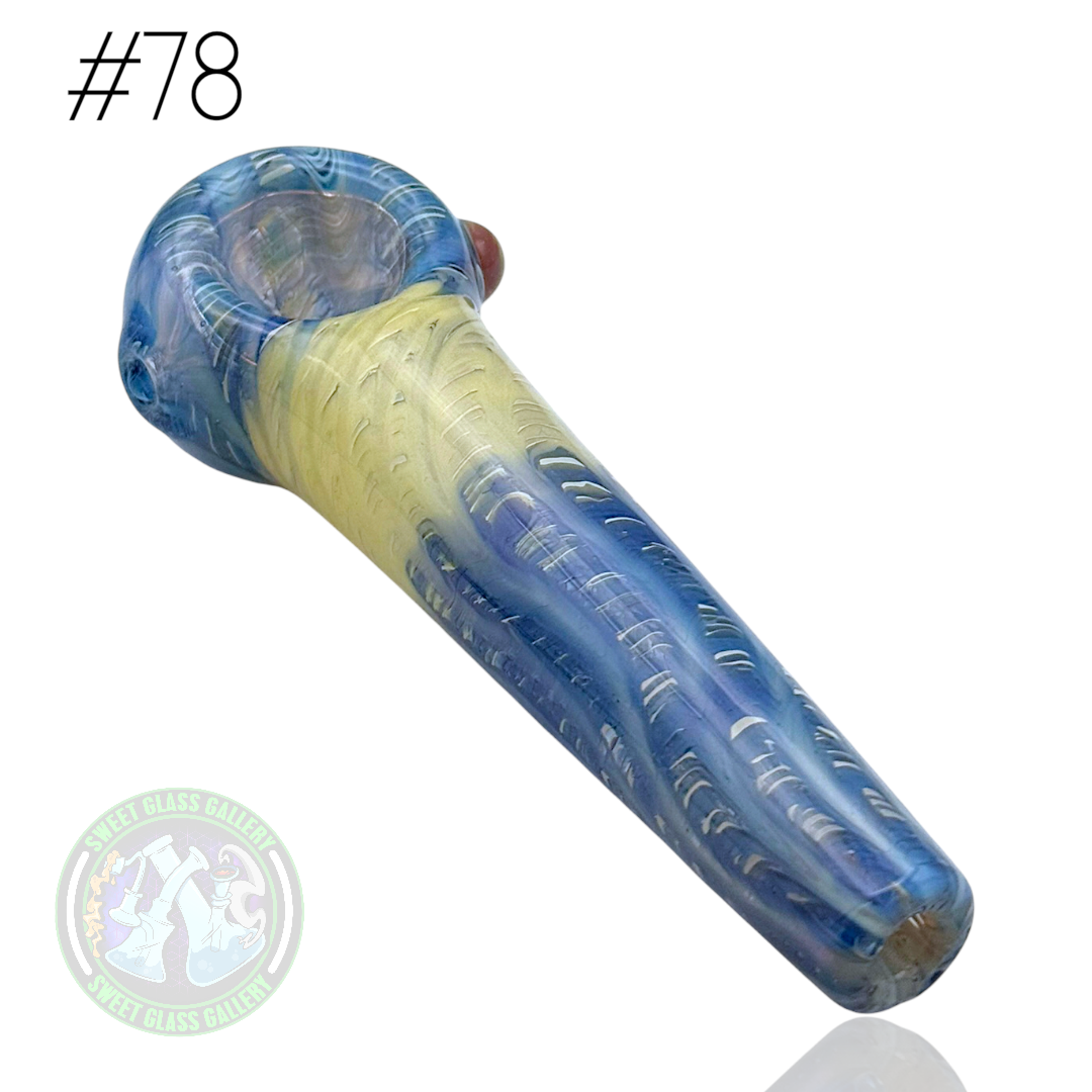 Preview pic of Daniel's Glass Art - Dry Pipe #78