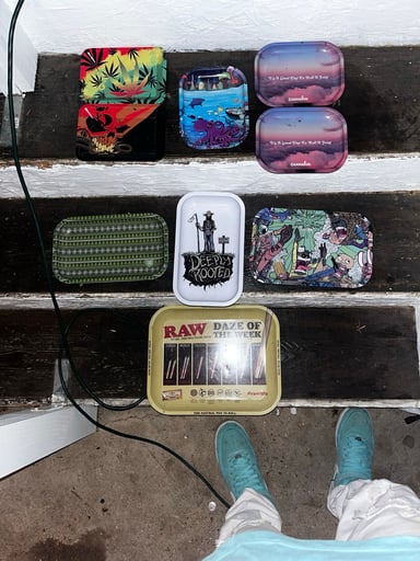 Preview pic of Used, cheap, Rollin trays