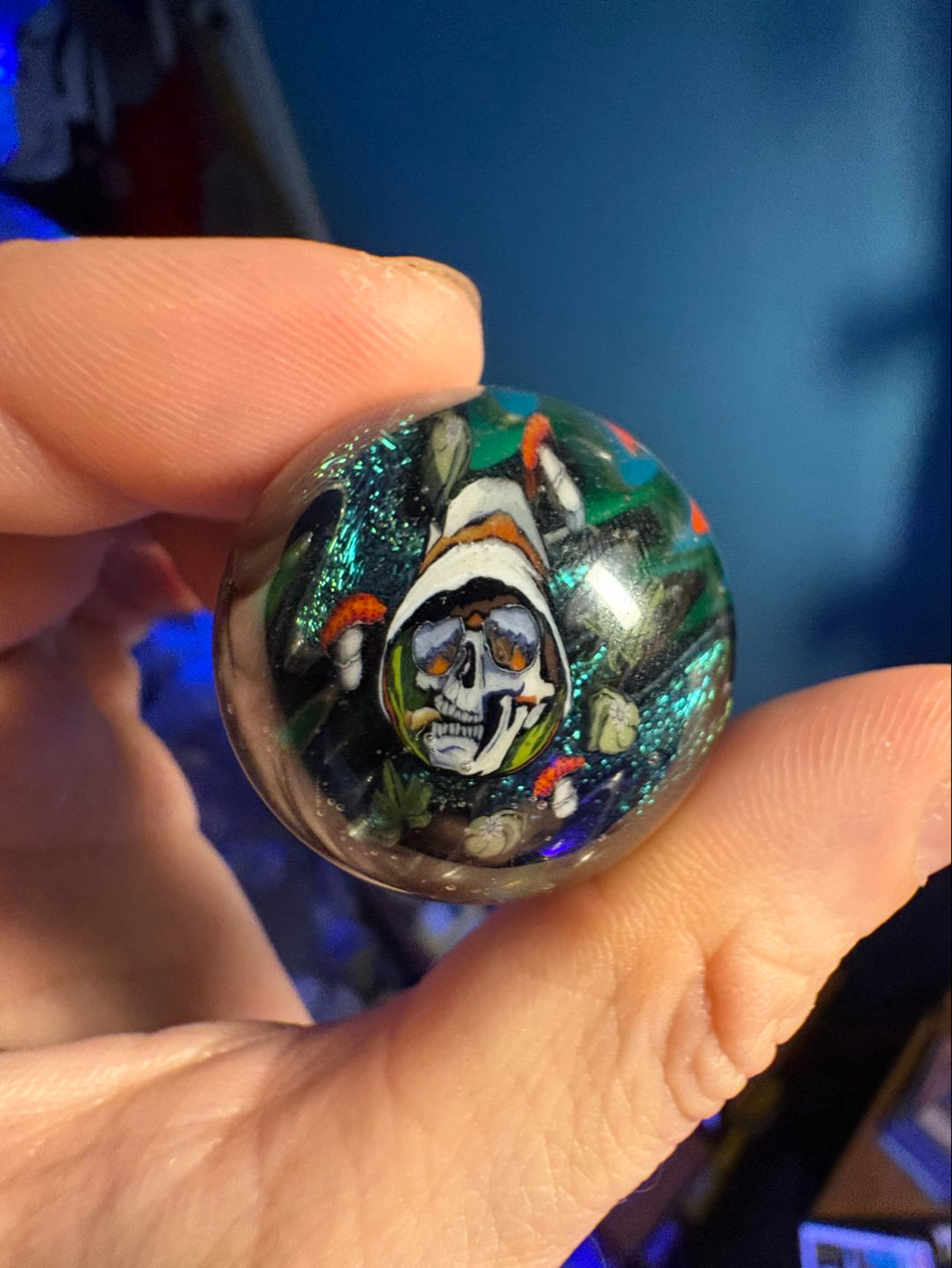 Preview pic of *Stephen Boehme* Fear and Loathing UV Marble #1
