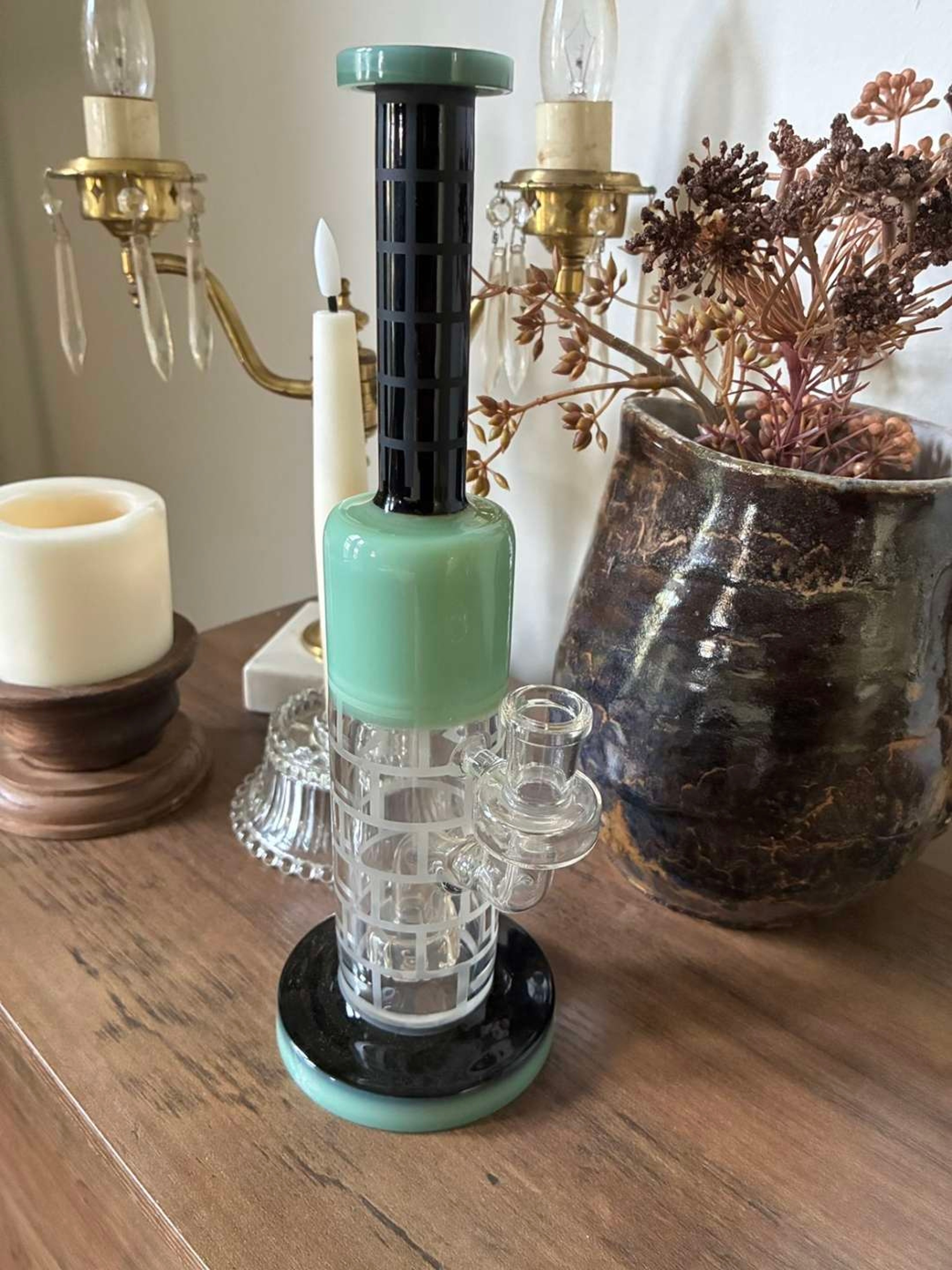 Preview pic of Cube perc bong