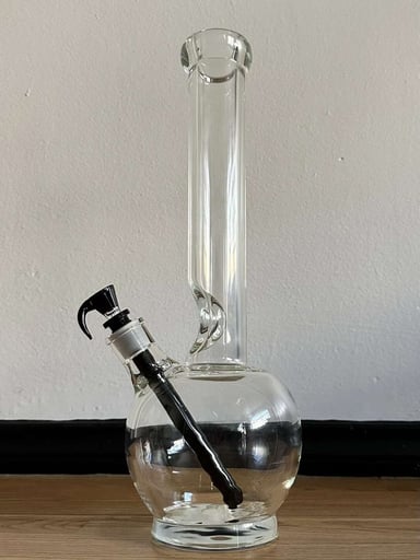 Preview pic of 17” Hookah Water Pipe 9mm Old School Bubble Bottom Bong