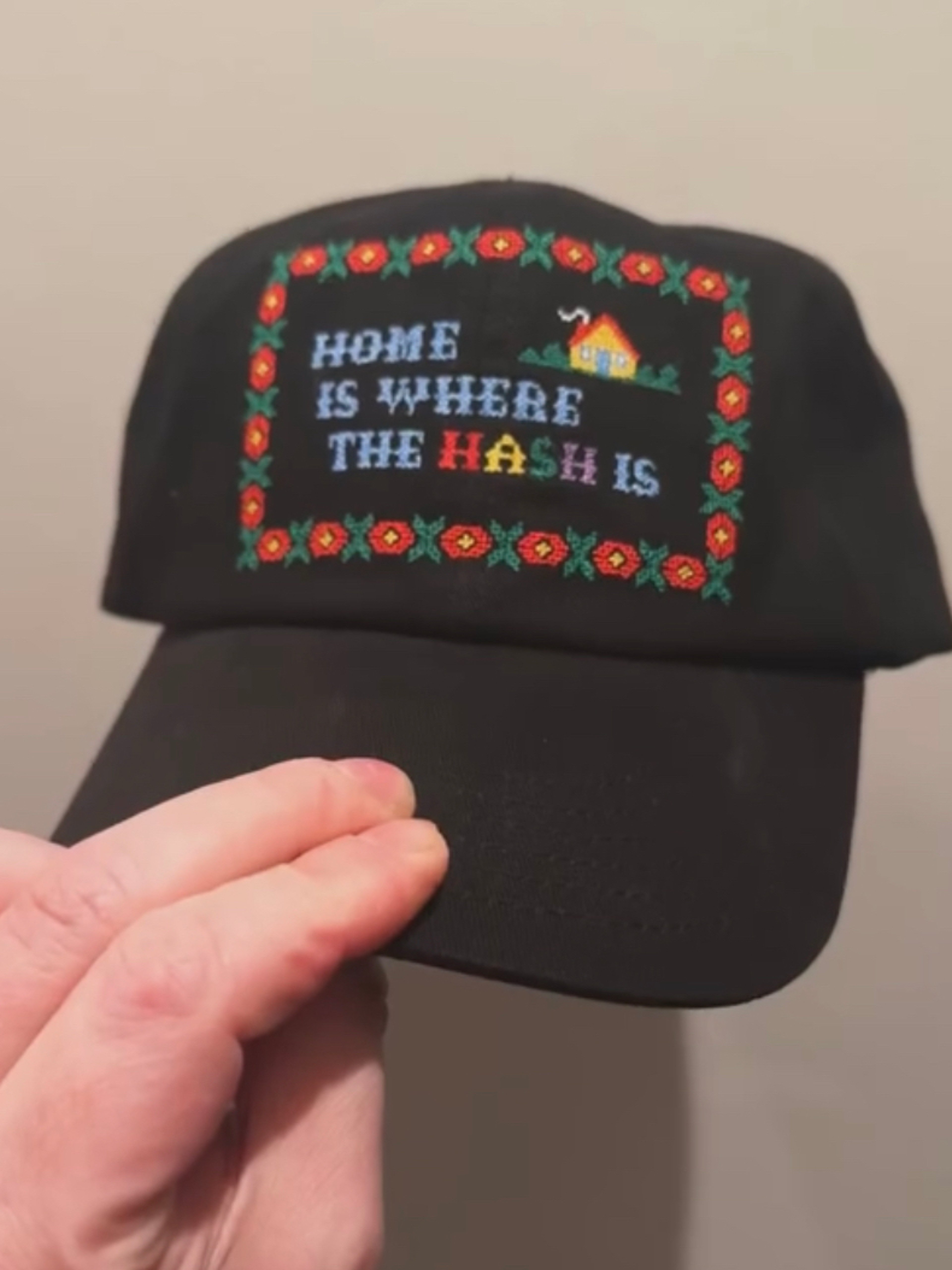 Preview pic of Gz1 Whatever Forever, “Home is where the hash is” limited release hat.