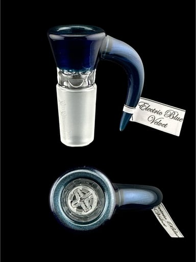 Preview pic of Brand New Full Accent Electric Blue Velvet Sovereignty Slide