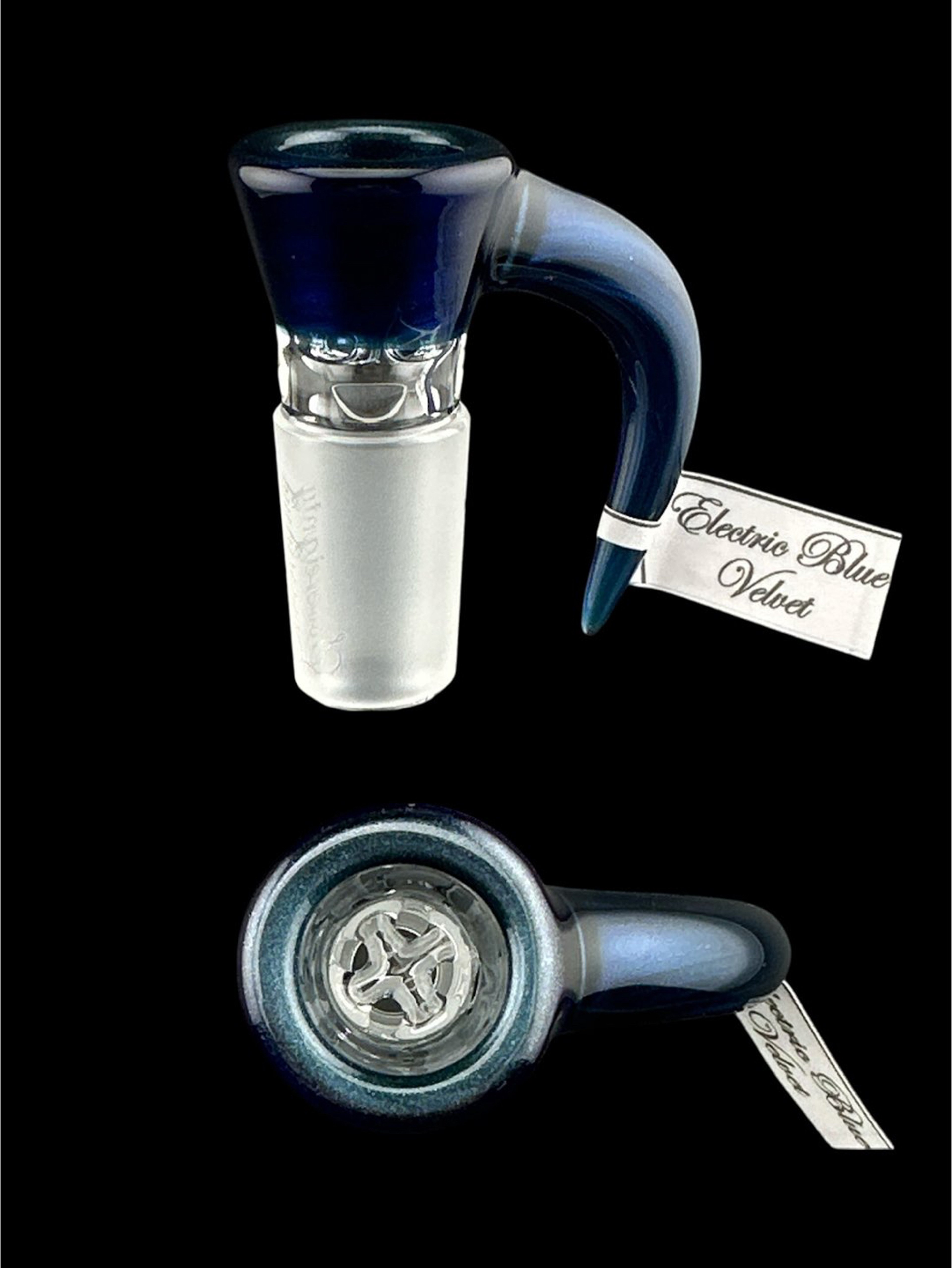 Brand New Full Accent Electric Blue Velvet Sovereignty Slide image 0