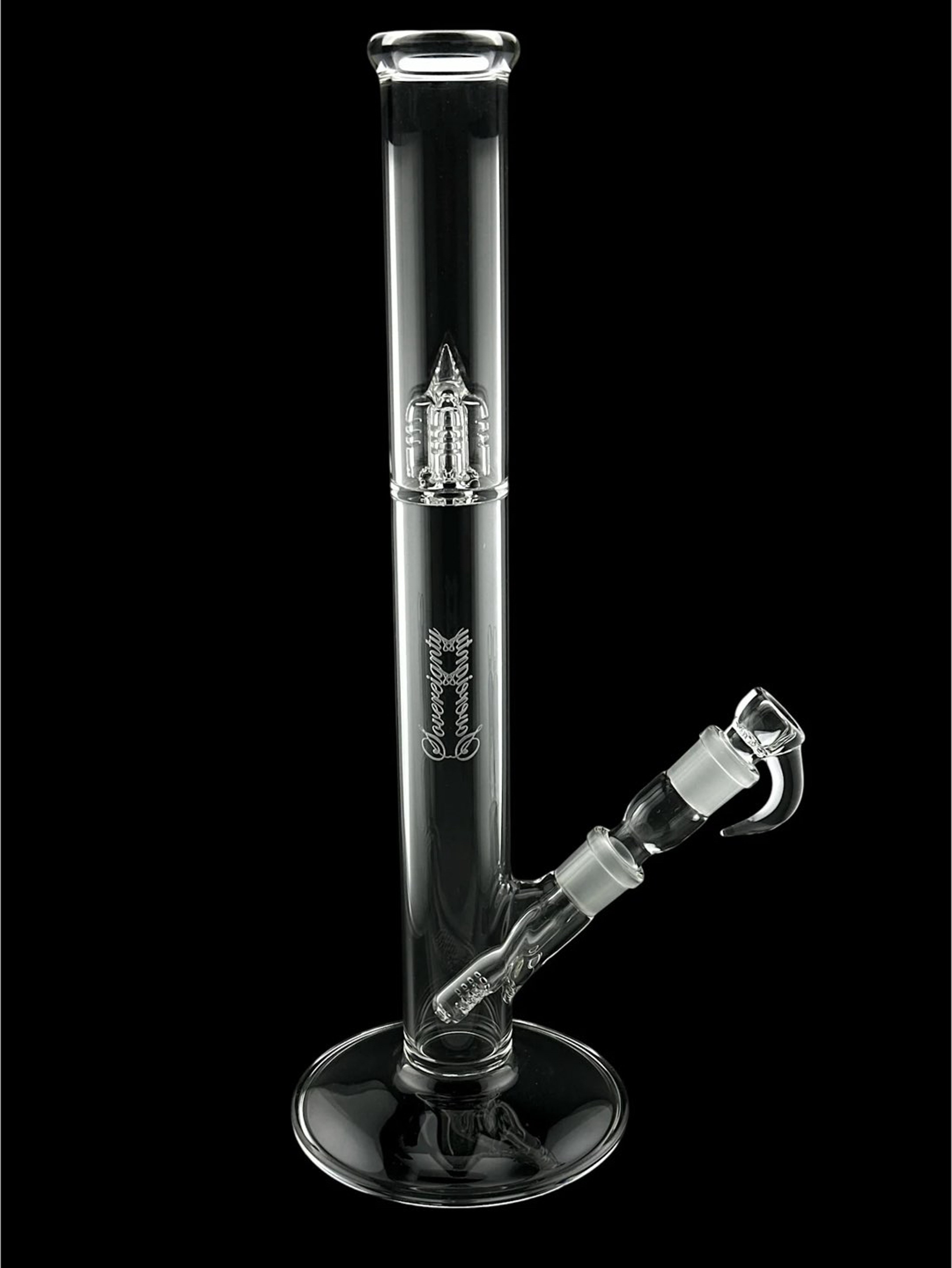 Brand New Sovereignty 44x4 Diffy Tube With Removable 180 Grid Downstem Clear image 0