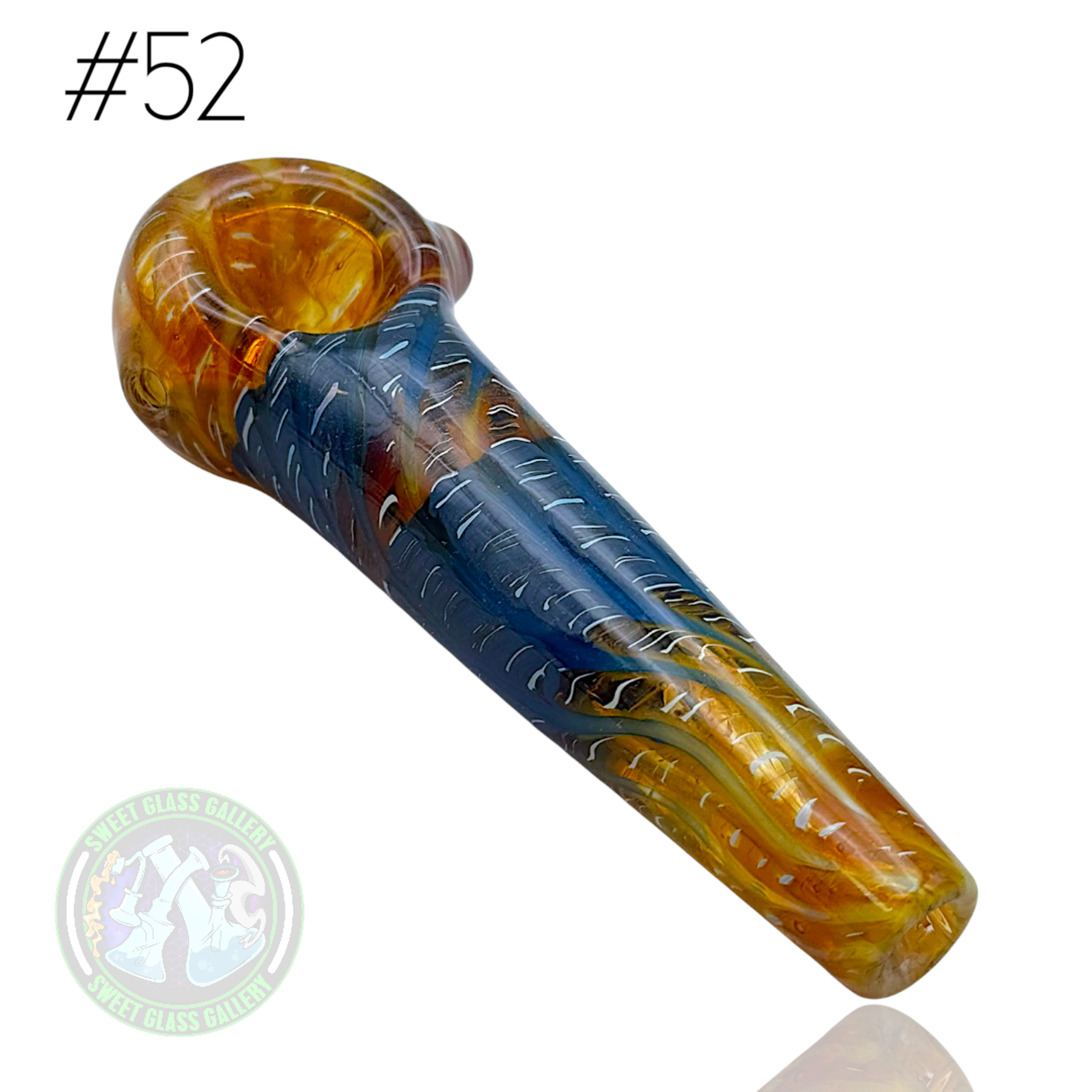 Preview pic of Daniel's Glass Art - Dry Pipe #52