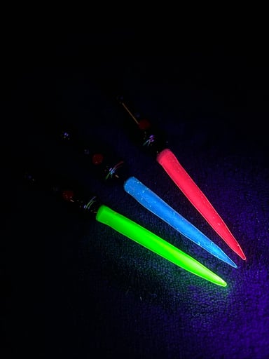 Preview pic of MarvinsGlass UV LightSabers Dab Tools ♾️