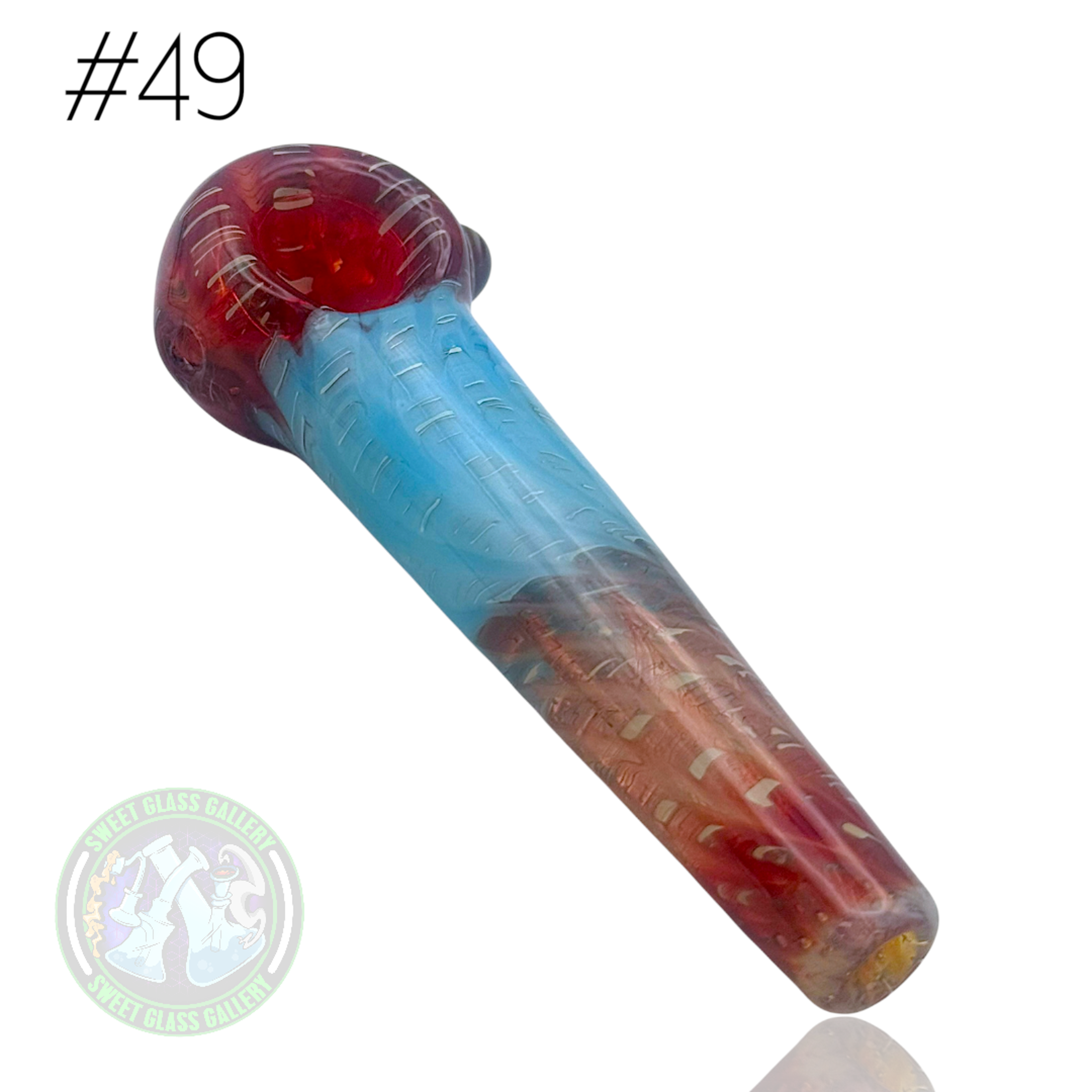 Preview pic of Daniel's Glass Art - Dry Pipe #49