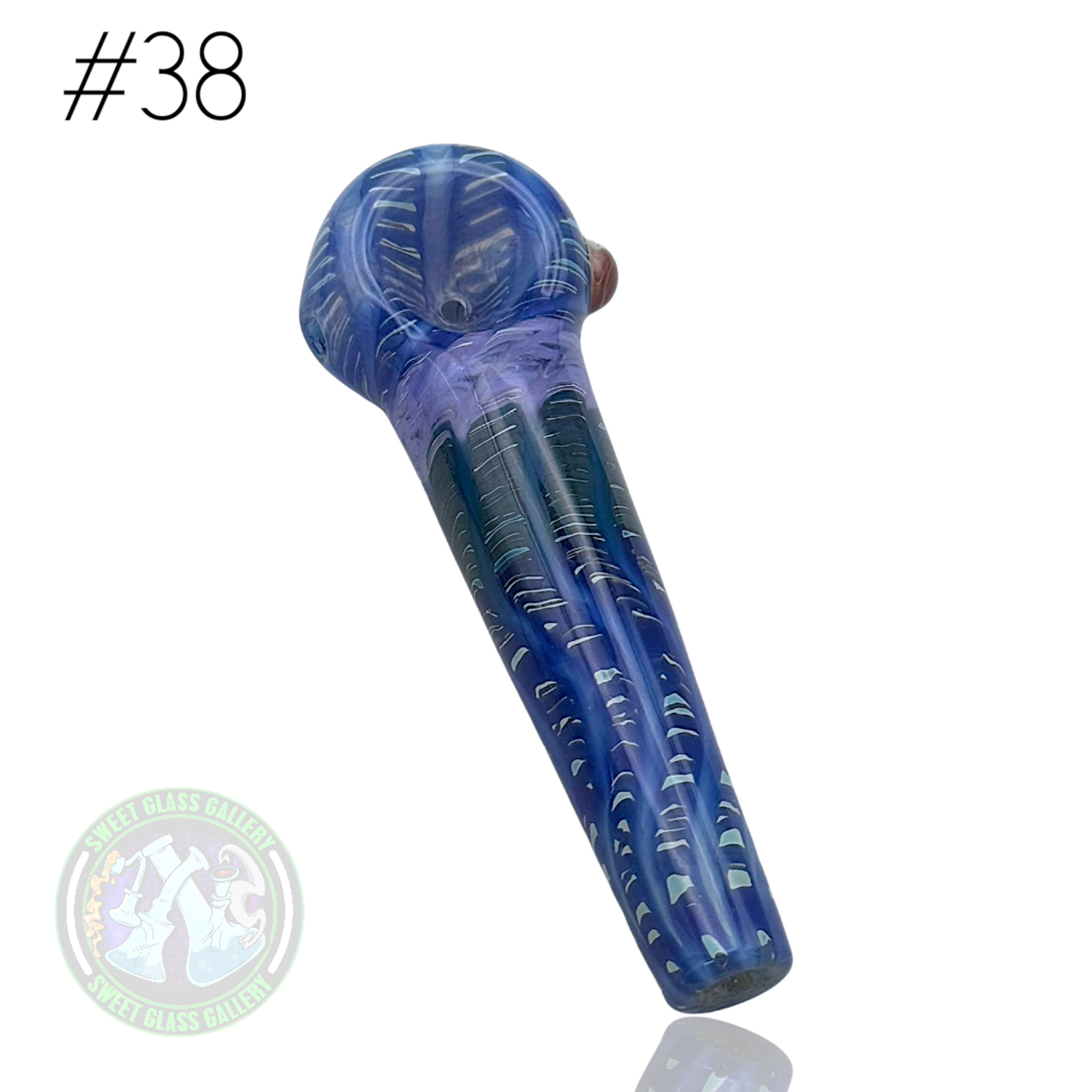 Preview pic of Daniel's Glass Art - Dry Pipe #38