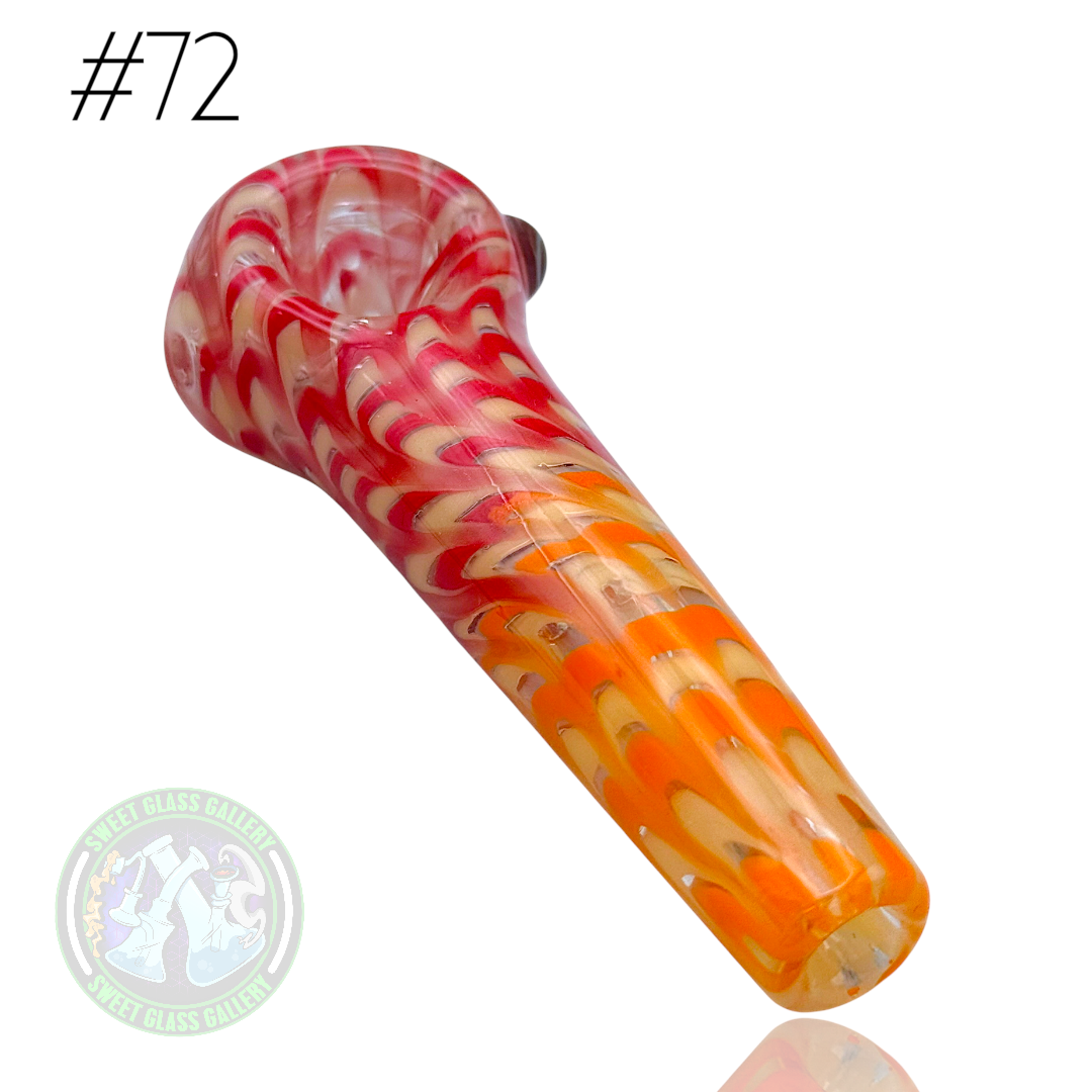 Preview pic of Daniel's Glass Art - Dry Pipe #72