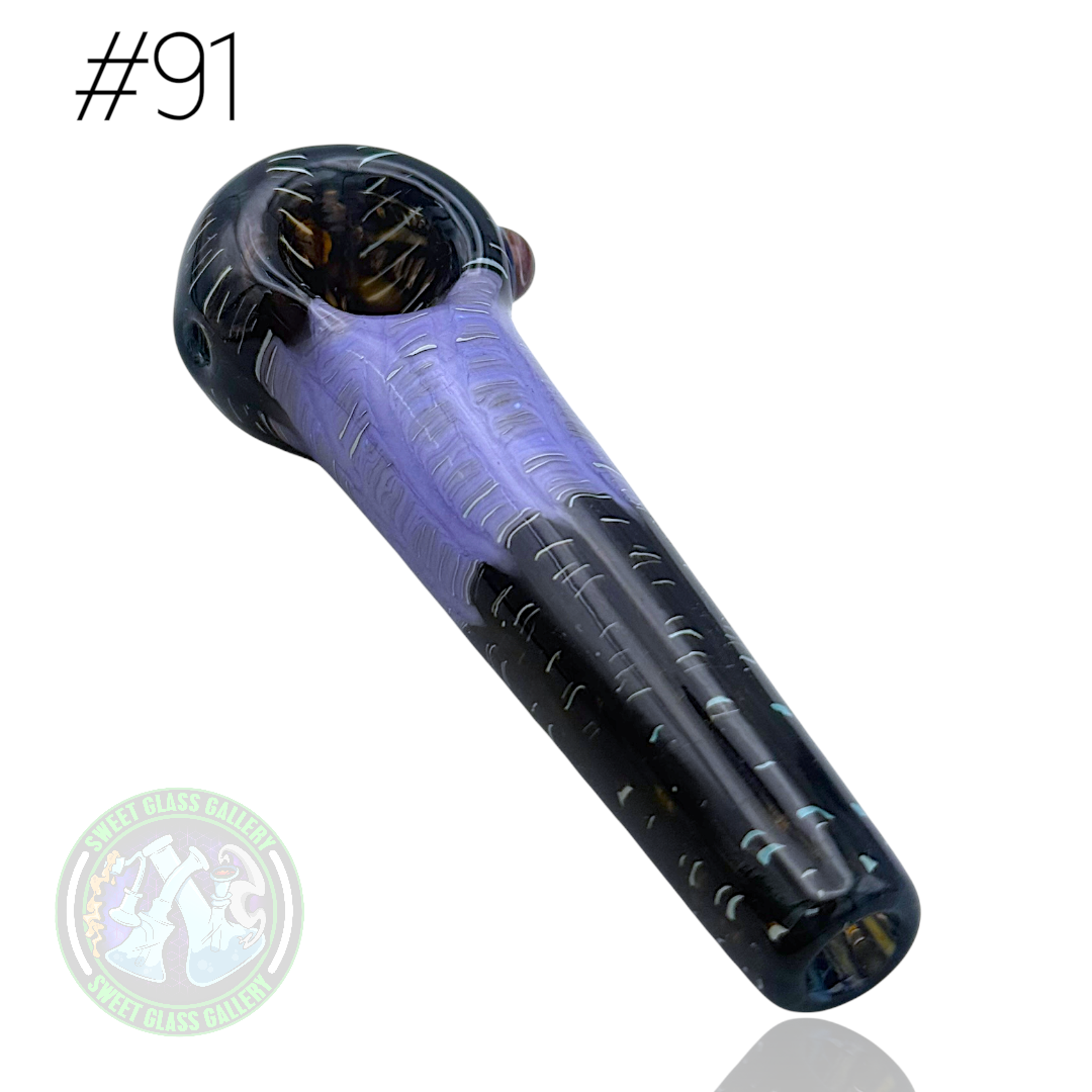 Preview pic of Daniel's Glass Art - Dry Pipe #91