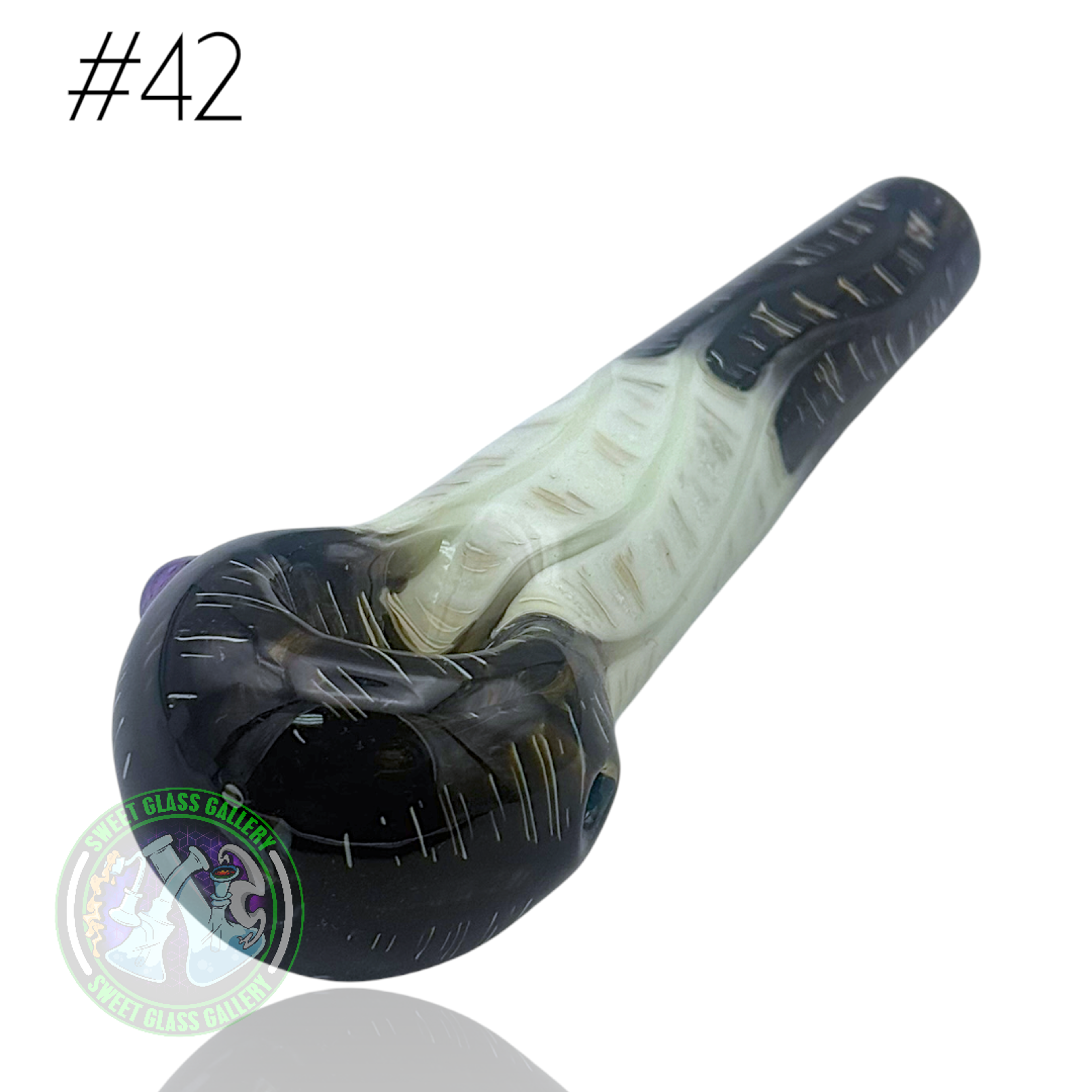 Preview pic of Daniel's Glass Art - Dry Pipe #42