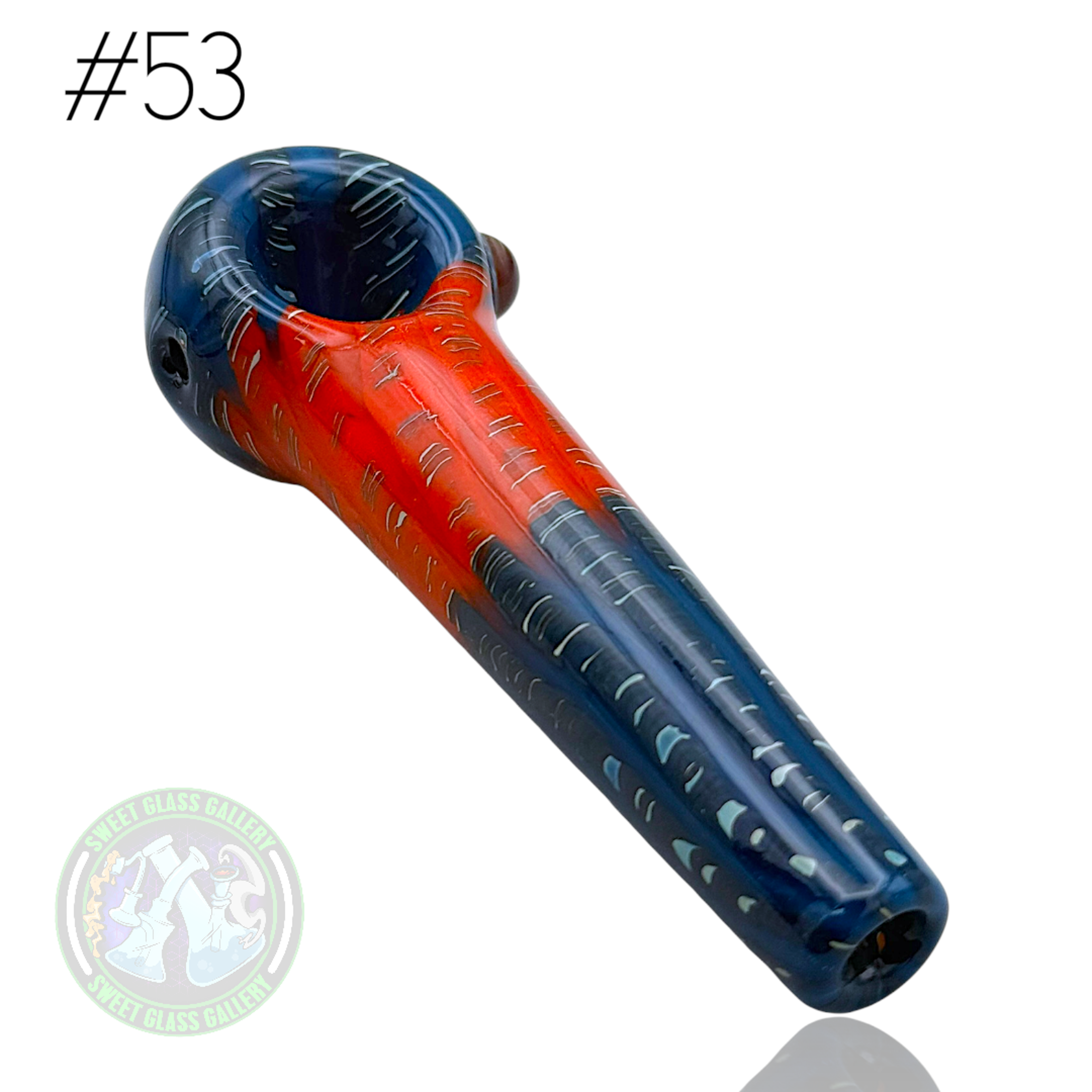 Preview pic of Daniel's Glass Art - Dry Pipe #53
