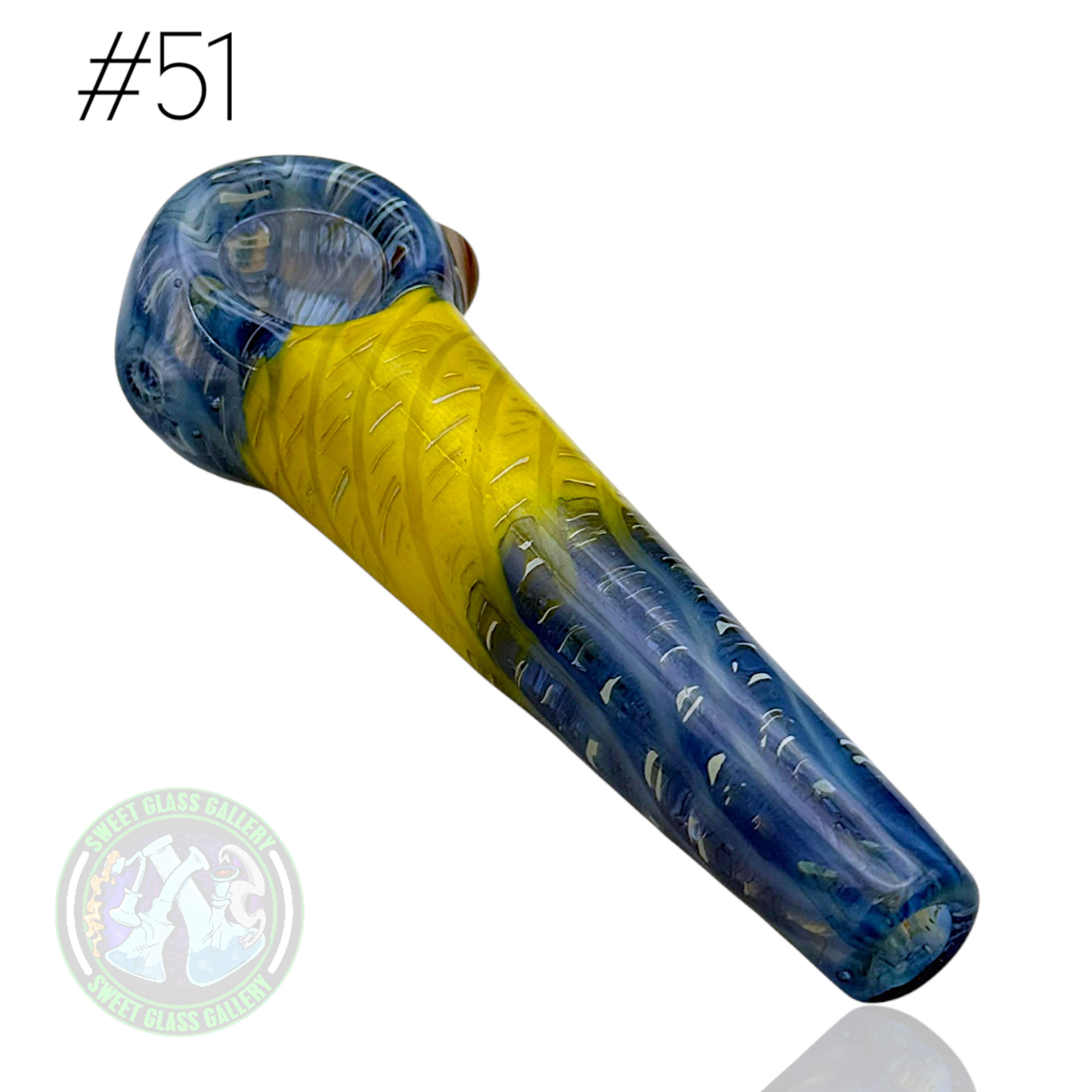 Preview pic of Daniel's Glass Art - Dry Pipe #51