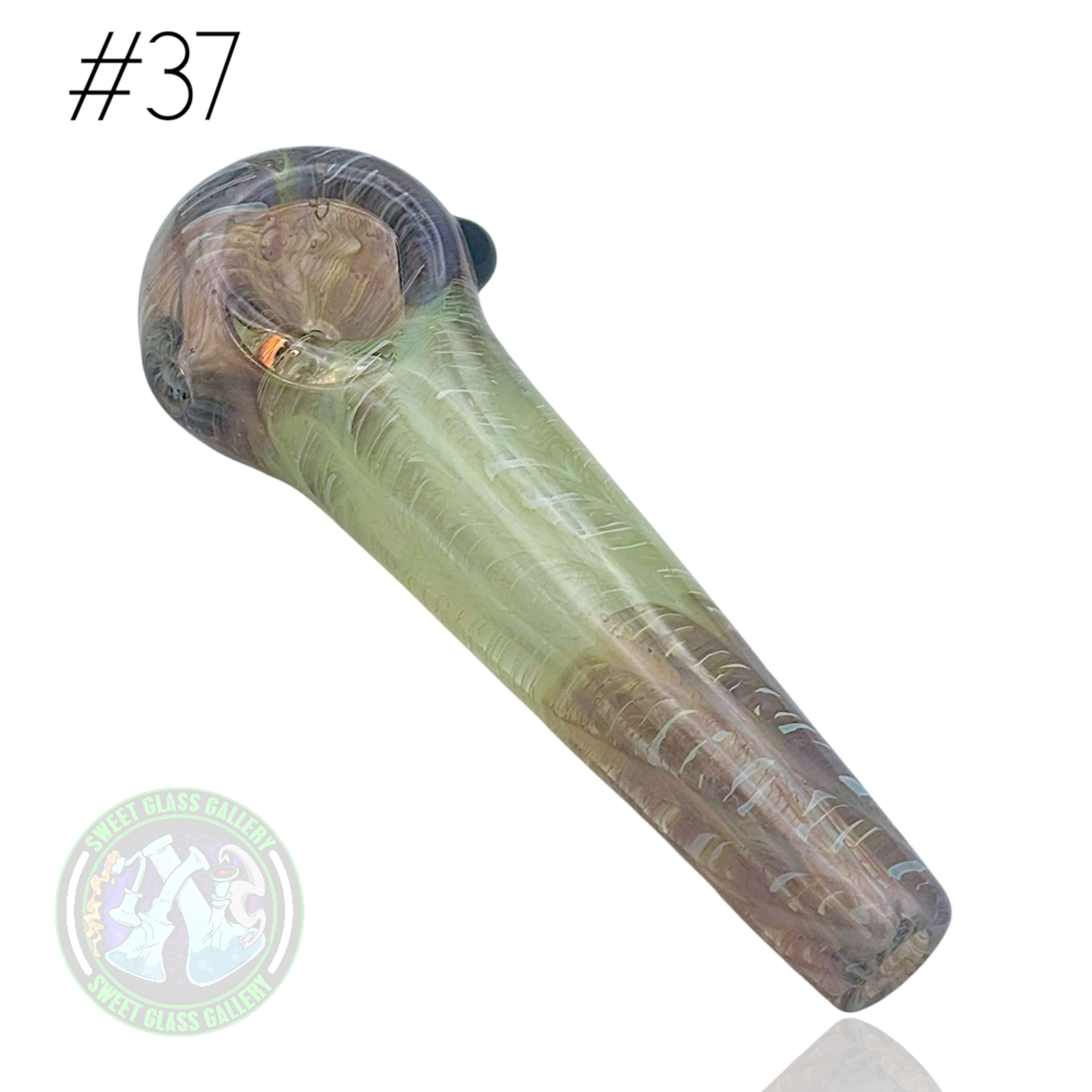 Preview pic of Daniel's Glass Art - Dry Pipe #37