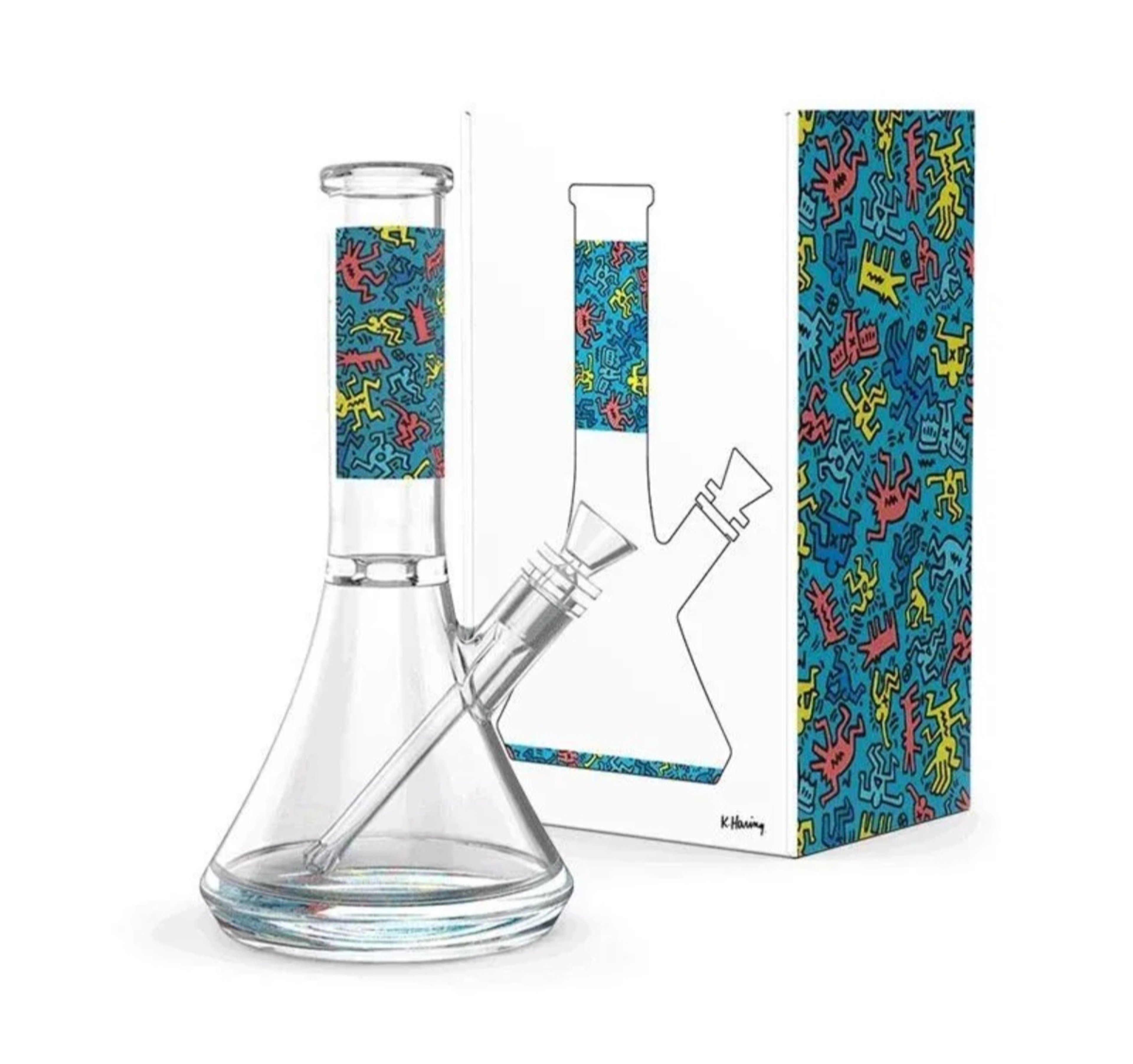 K Haring Beaker image 0