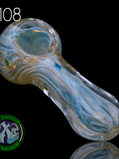 Preview pic of Daniel's Glass Art - Dry Pipe #108