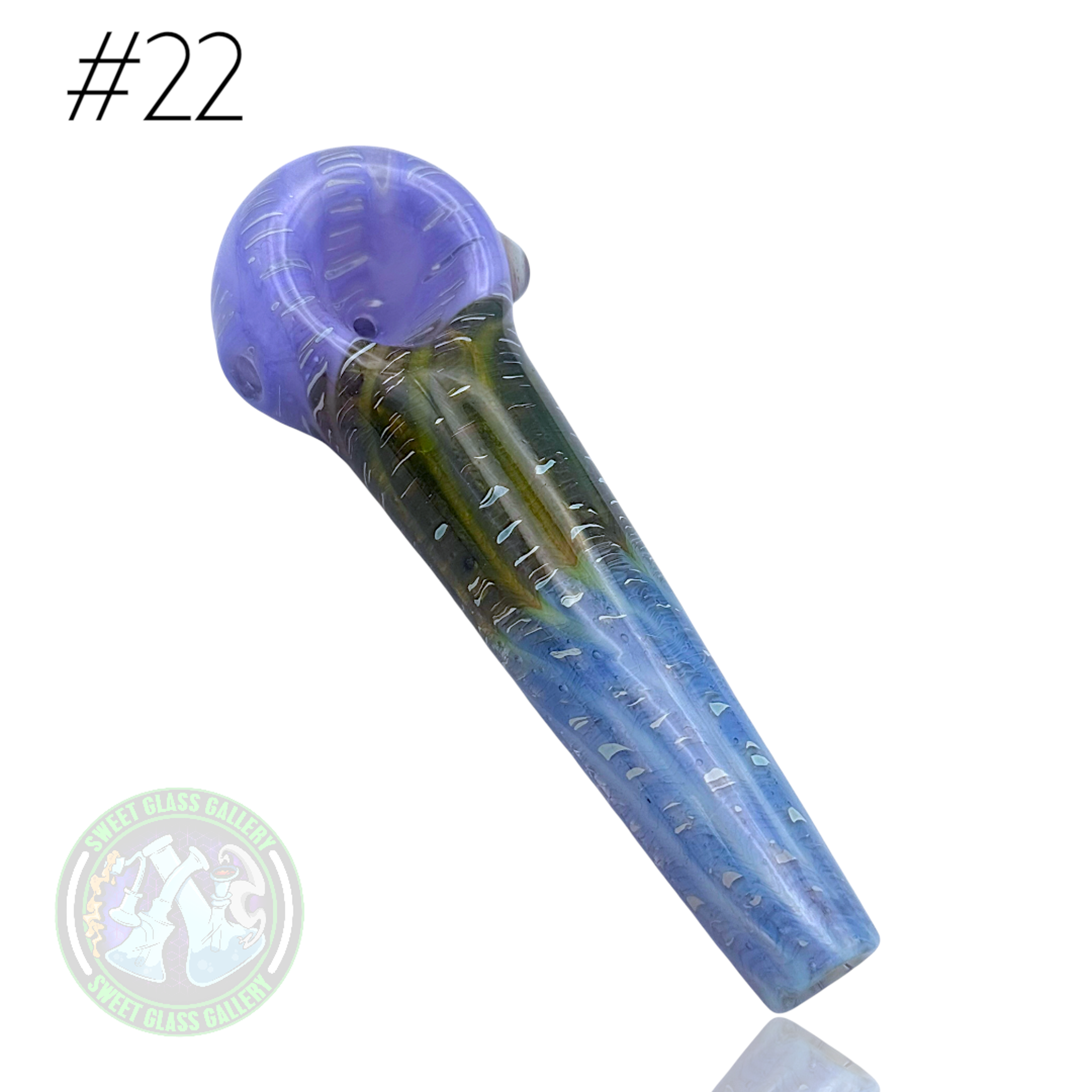 Preview pic of Daniel's Glass Art - Dry Pipe #22