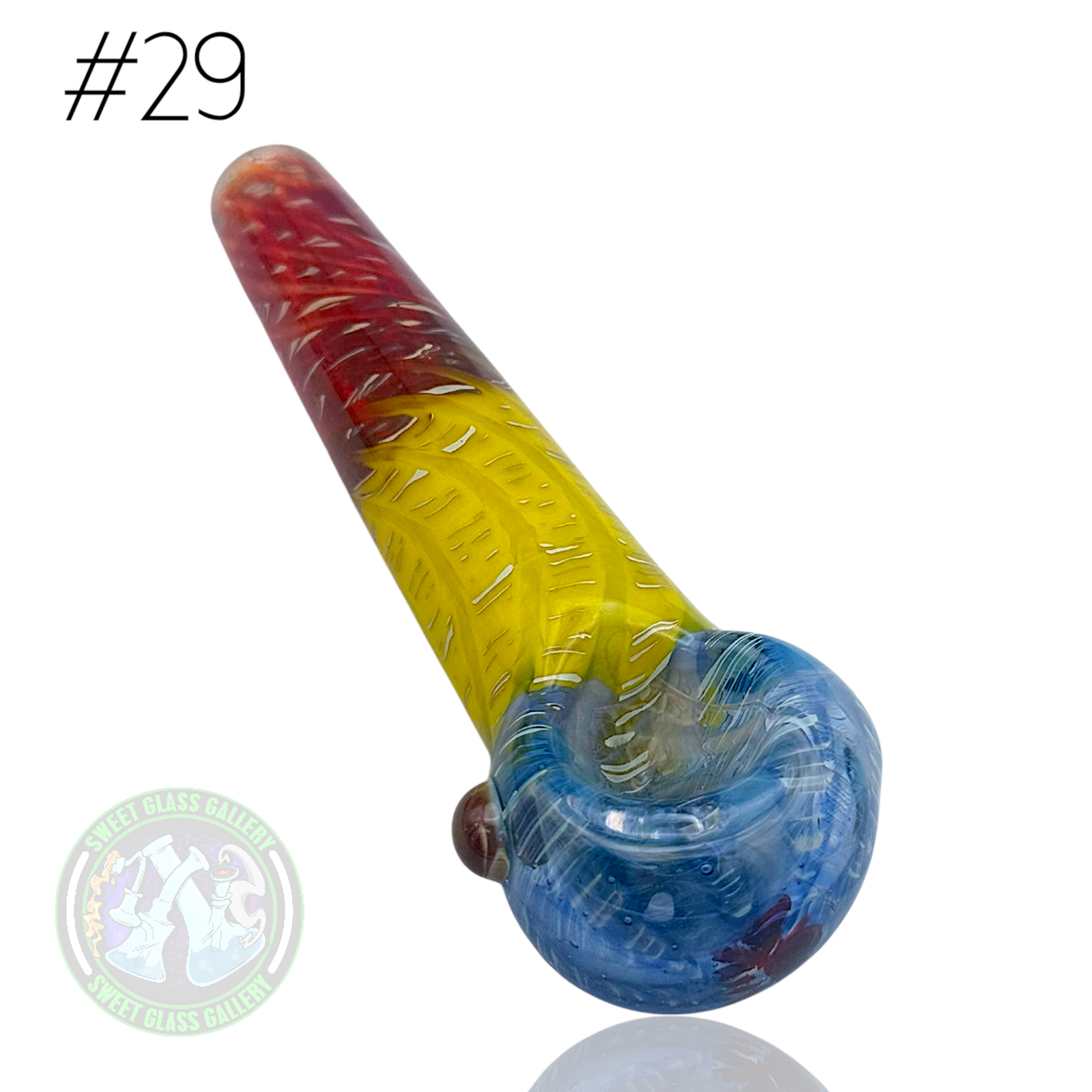 Preview pic of Daniel's Glass Art - Dry Pipe #29