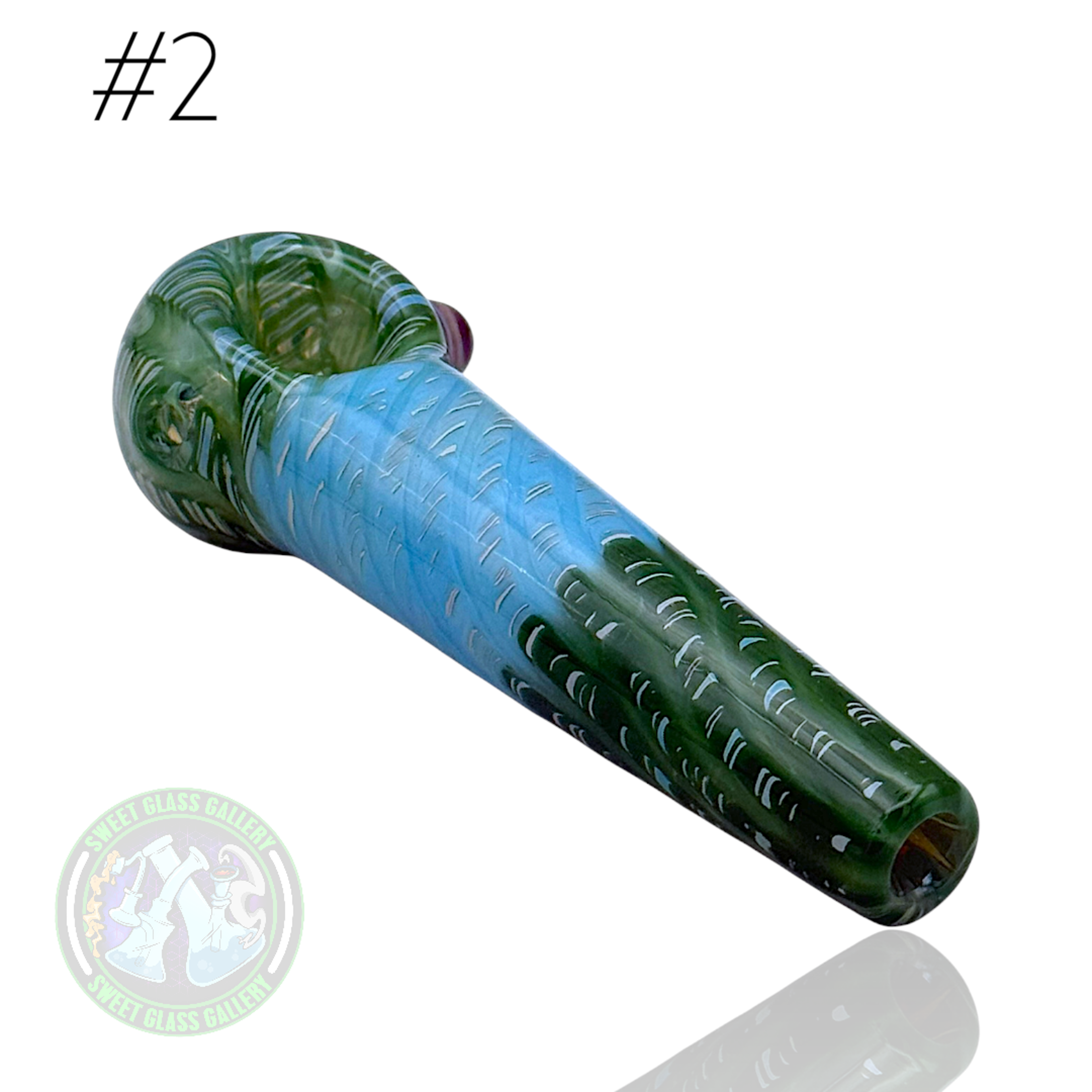 Preview pic of Daniel's Glass Art - Dry Pipe #2