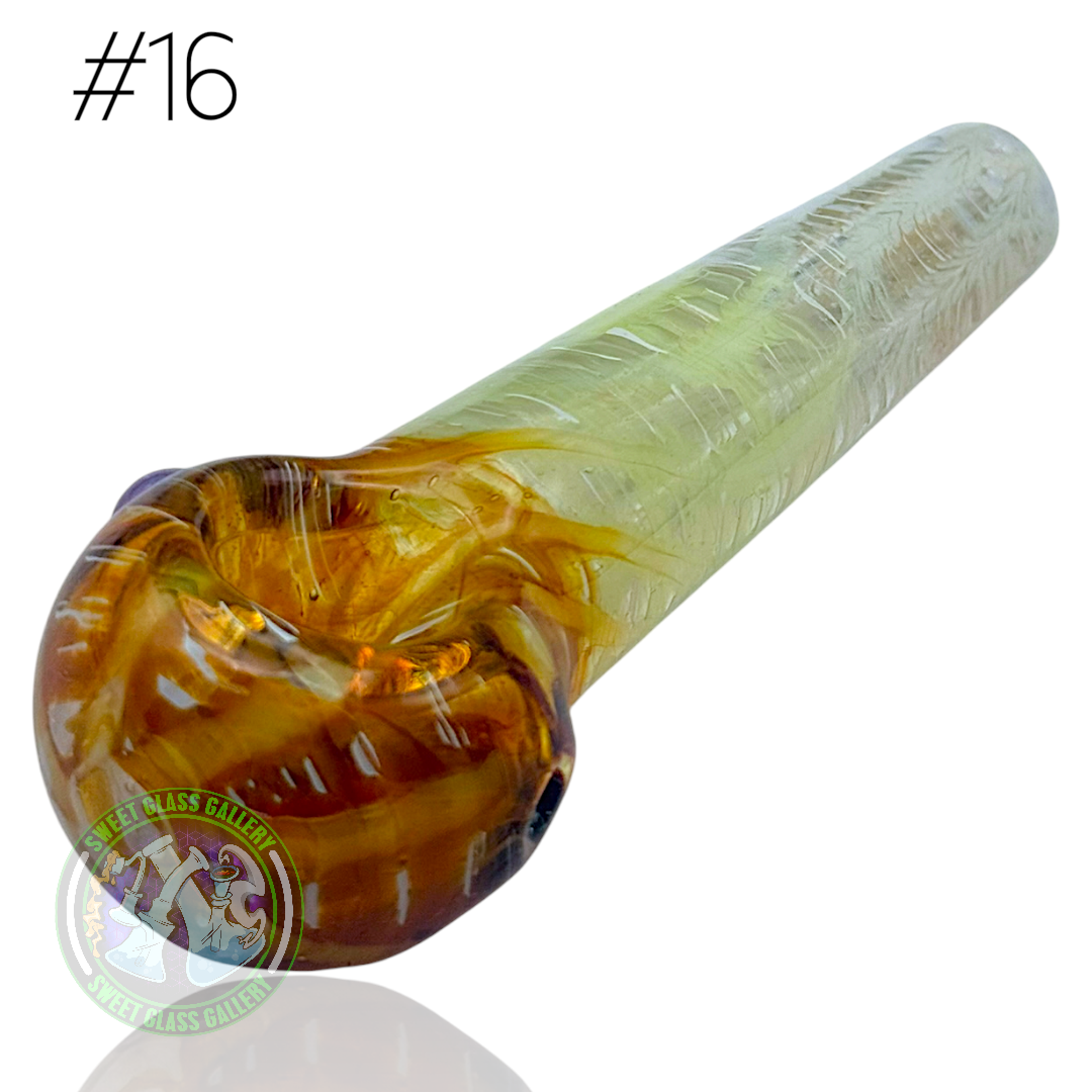 Preview pic of Daniel's Glass Art - Dry Pipe #16