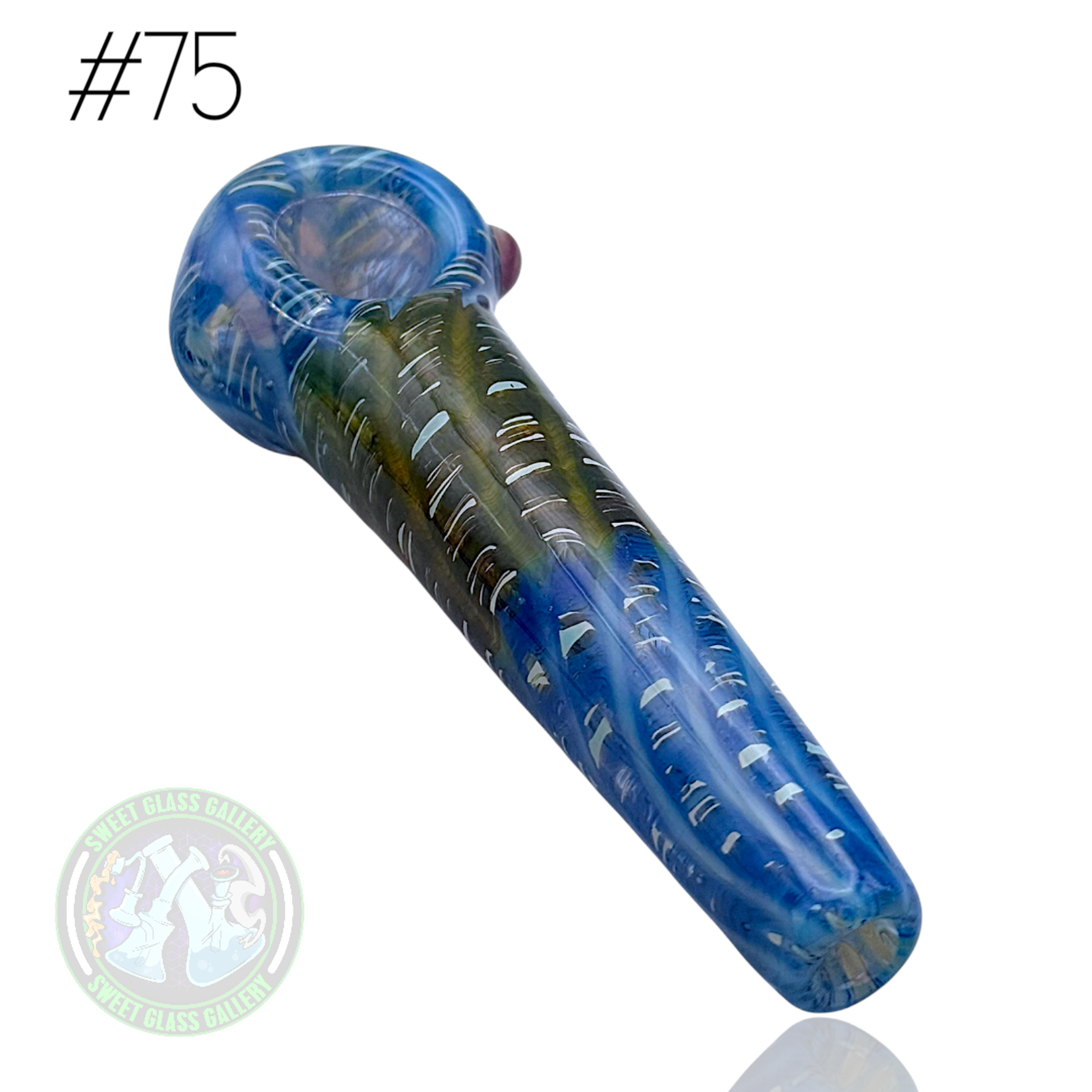 Preview pic of Daniel's Glass Art - Dry Pipe #75