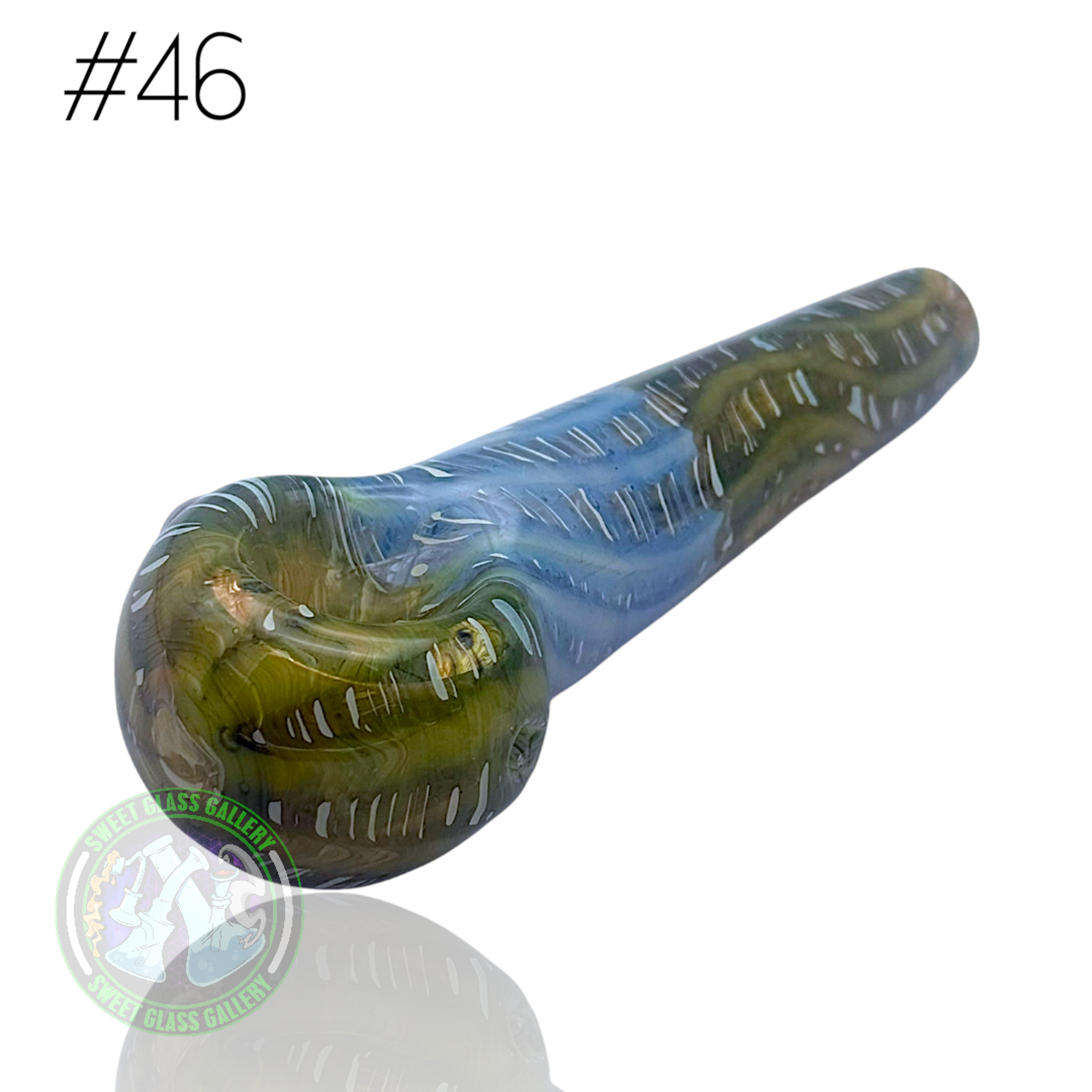 Preview pic of Daniel's Glass Art - Dry Pipe #46